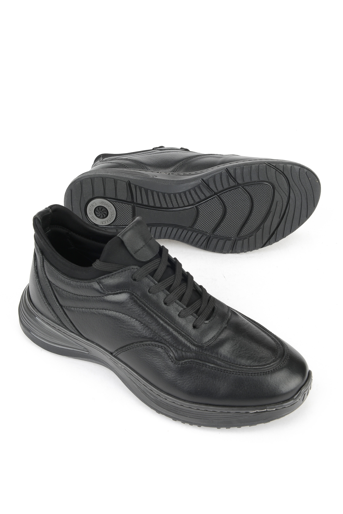 Erkek Hakiki Deri Ayakkabı 1531002Z3059 Siyah - Görsel 5