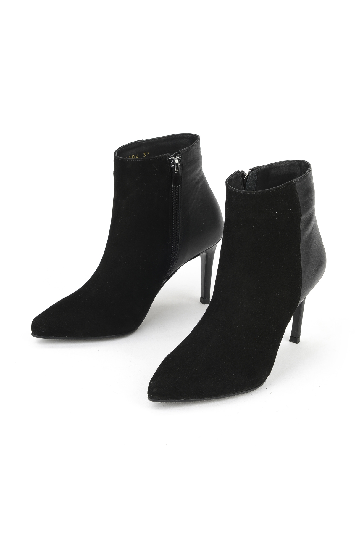 Kadın Hakiki Deri Bot 1531030Z25104 Siyah - Görsel 6