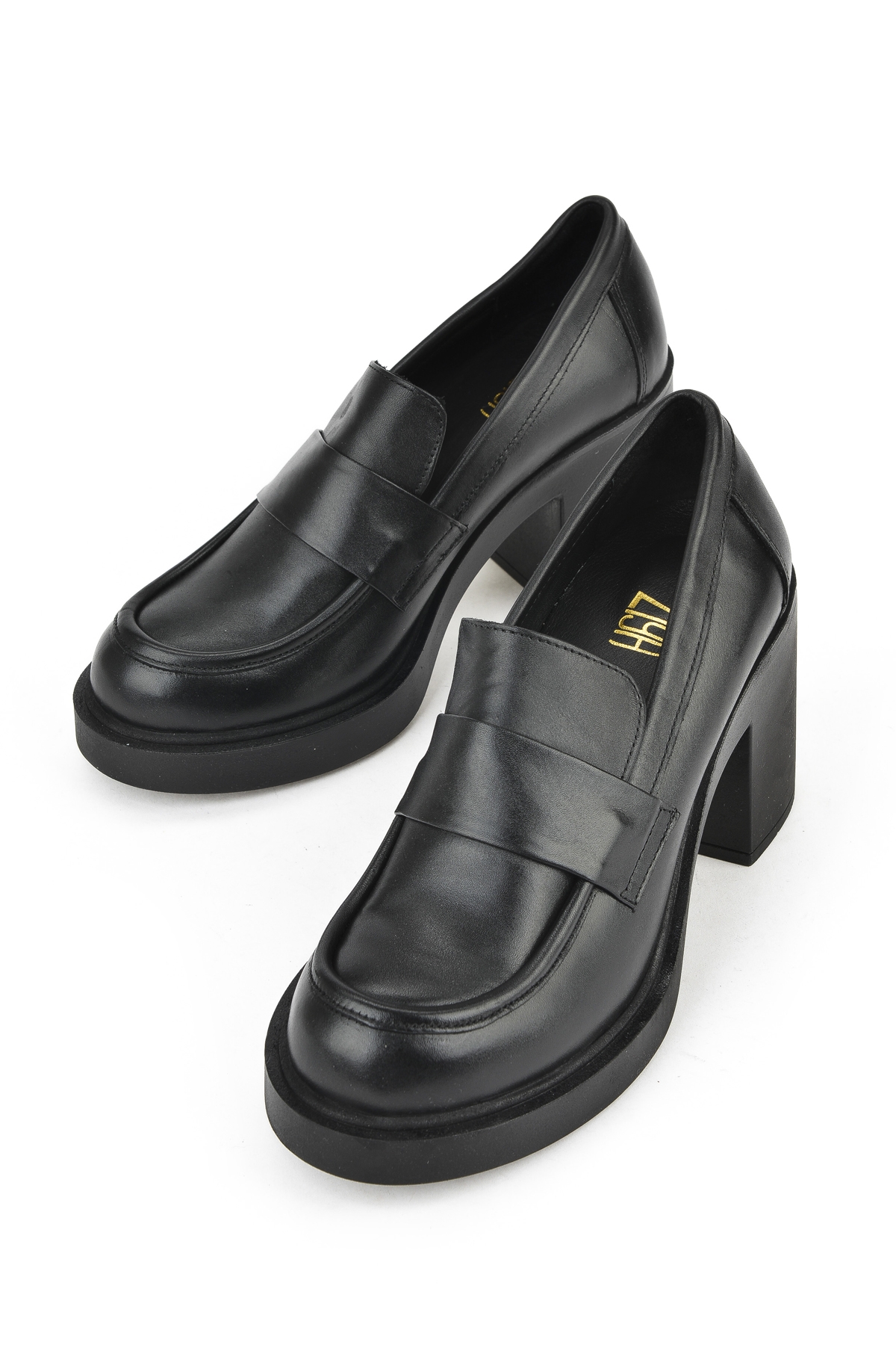 Kadın Hakiki Deri Ayakkabı 1531050Z25101100Y Siyah - Görsel 6