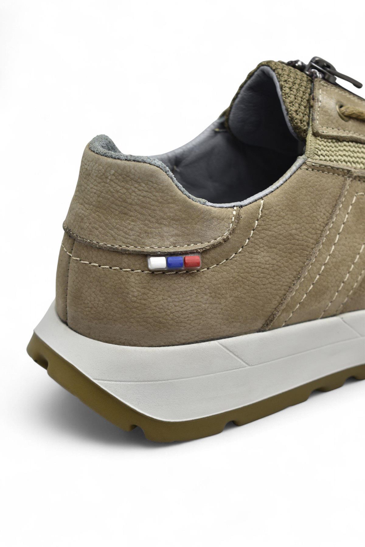 5210 Tam Ortopedik Taban Hakiki Nubuk Deri Erkek Ayakkabı Mevsimlik Erkek Ayakkabı - Görsel 8