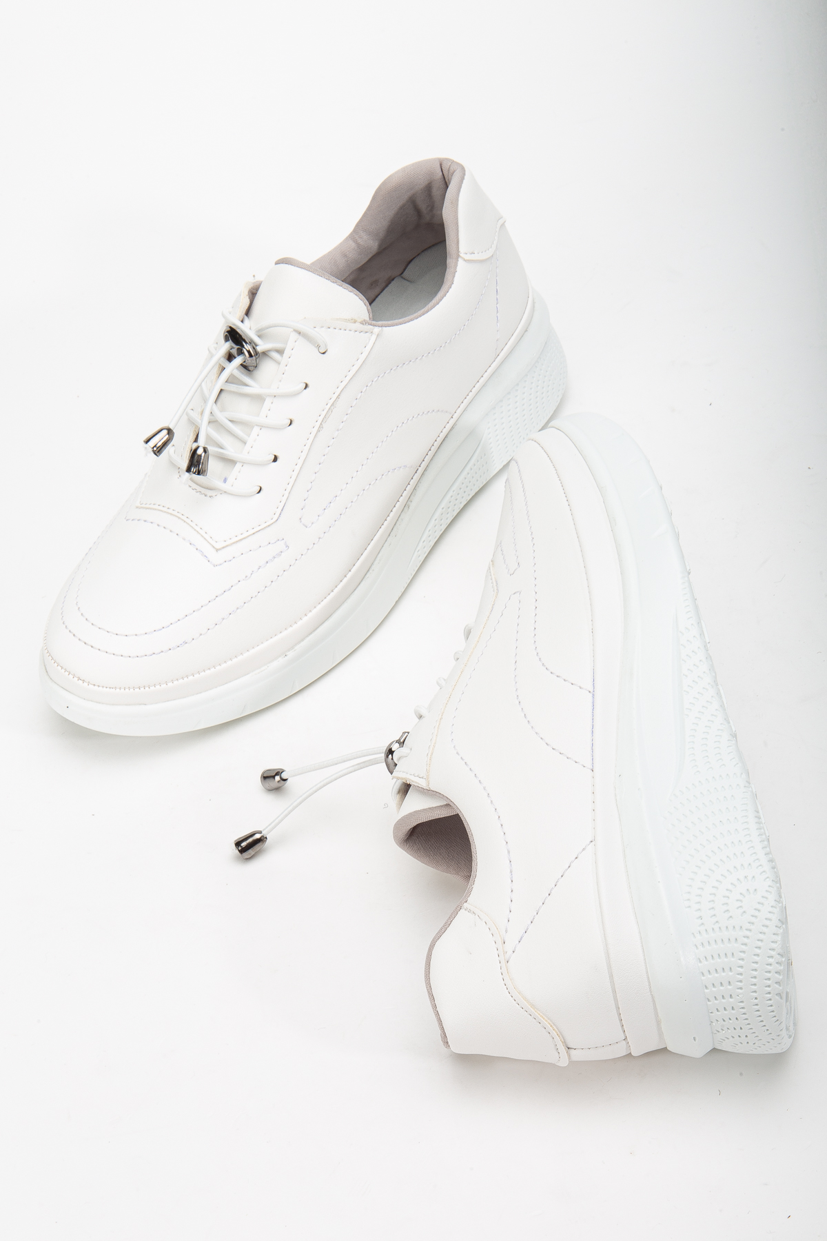 D12221 Günlük Ortopedik Kadın Sneaker Spor Ayakkabı - Görsel 3