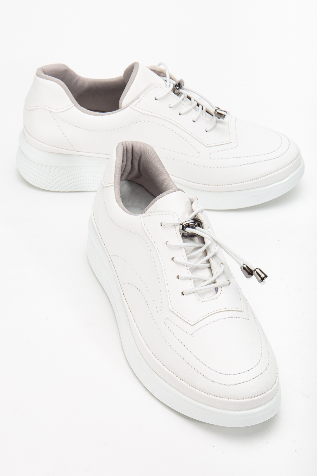 D12221 Günlük Ortopedik Kadın Sneaker Spor Ayakkabı - Görsel 6