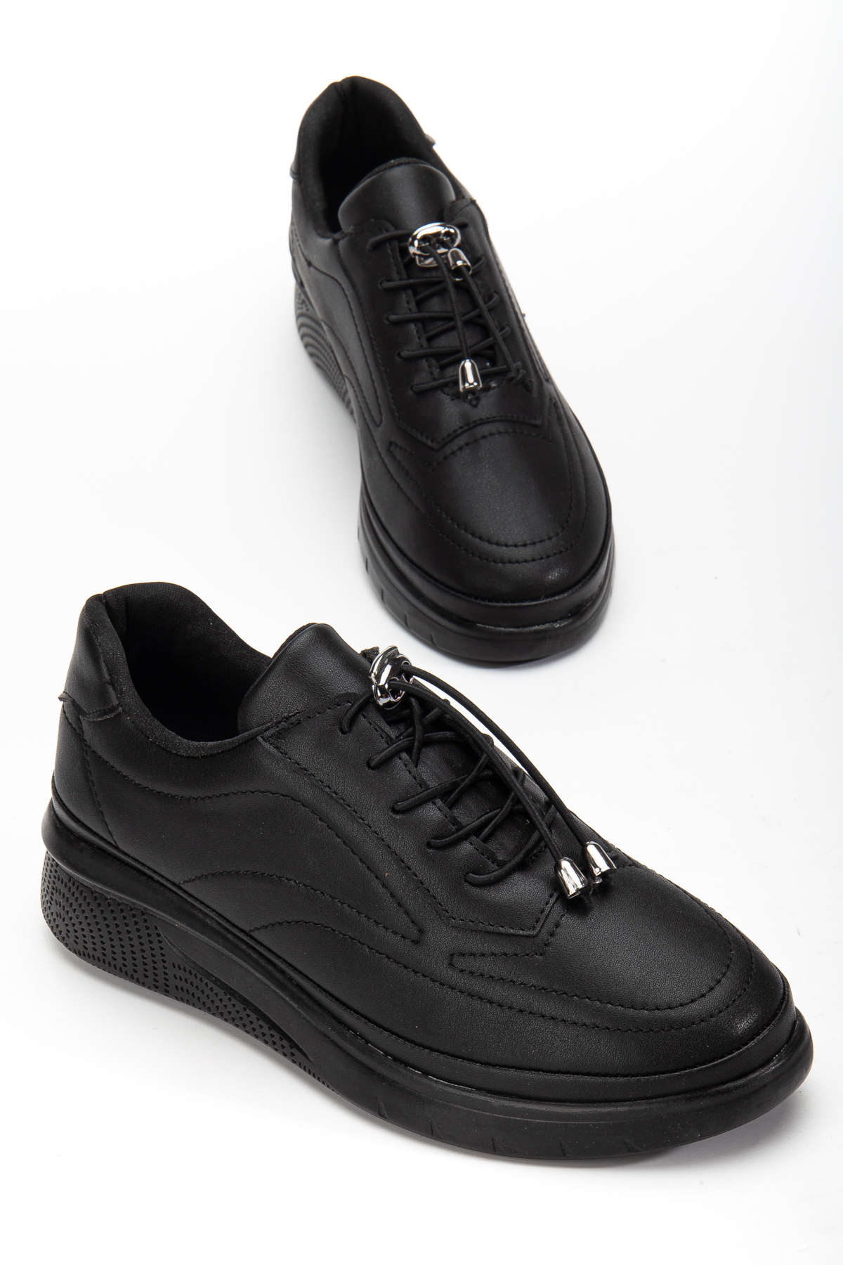 D12221 Günlük Ortopedik Kadın Sneaker Spor Ayakkabı - Görsel 6