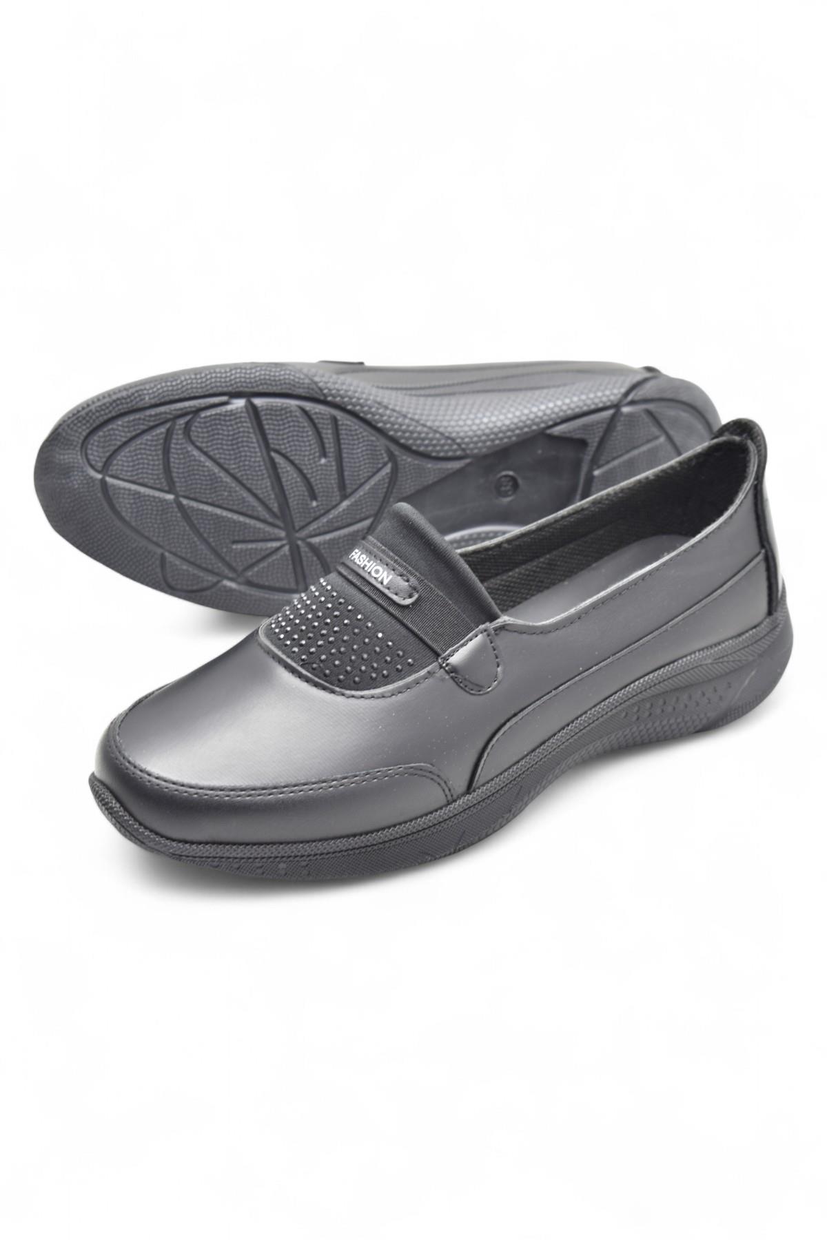 114 Ortopedik Taban Günlük Kadın Ayakkabı Babet Casual Günlük Ayakkabı - Görsel 4
