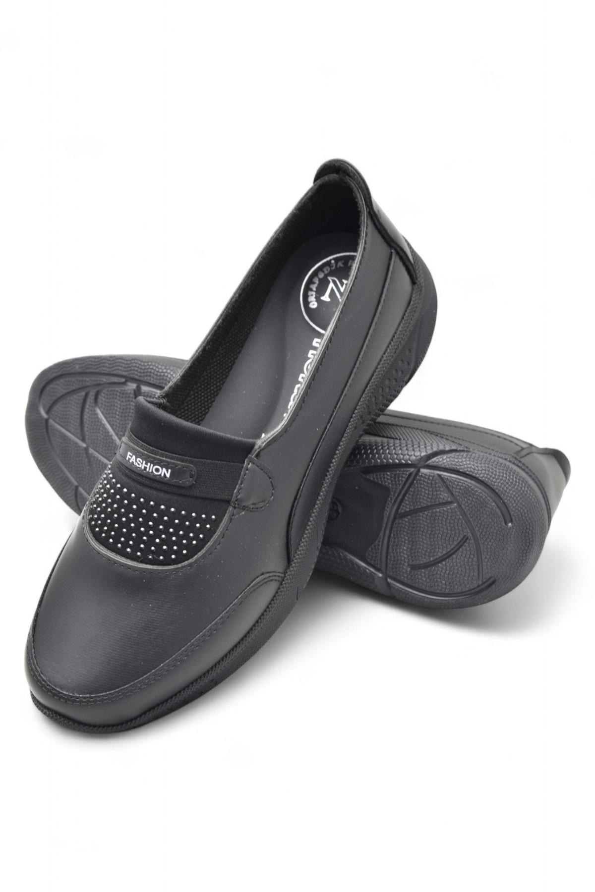 114 Ortopedik Taban Günlük Kadın Ayakkabı Babet Casual Günlük Ayakkabı - Görsel 5
