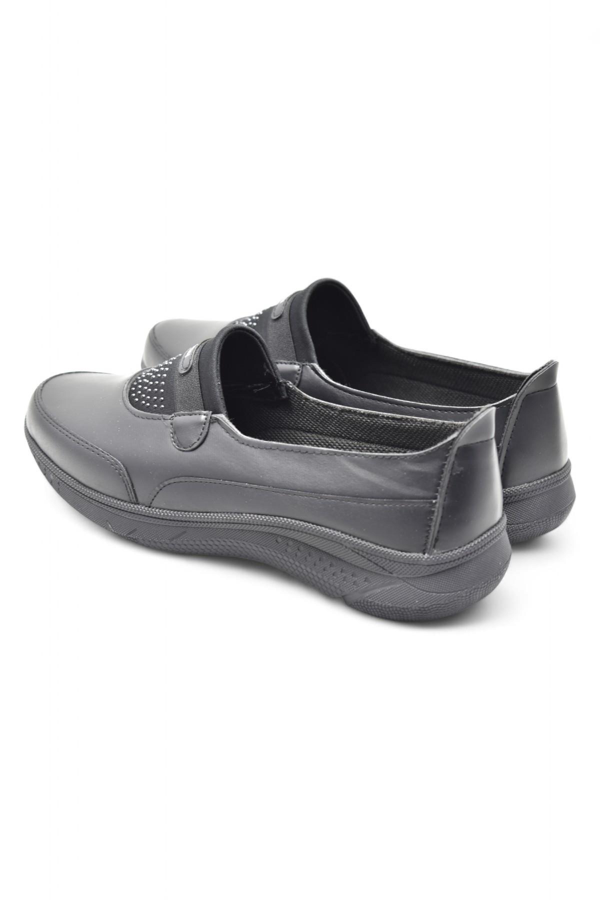114 Ortopedik Taban Günlük Kadın Ayakkabı Babet Casual Günlük Ayakkabı - Görsel 6