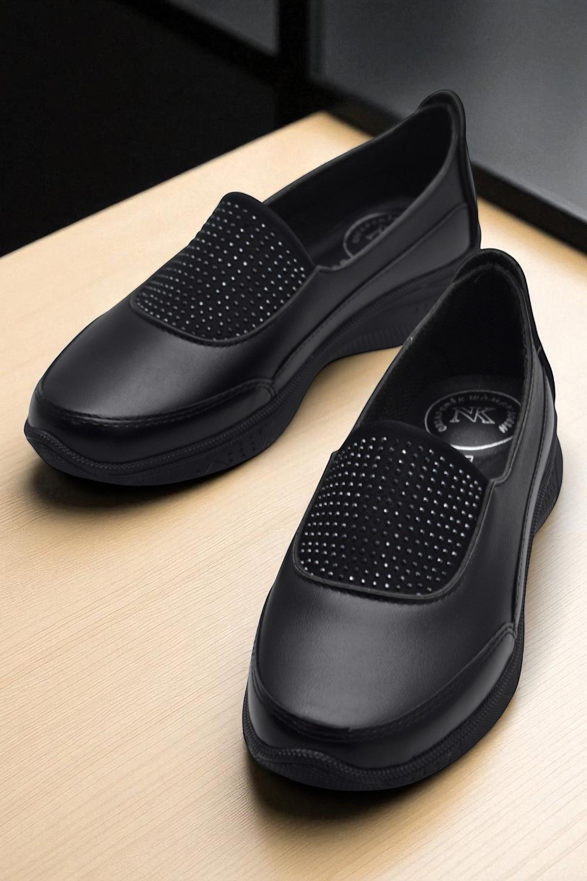 111 Ortopedik Taban Günlük Kadın Ayakkabı Babet Casual Günlük Ayakkabı - Görsel 3