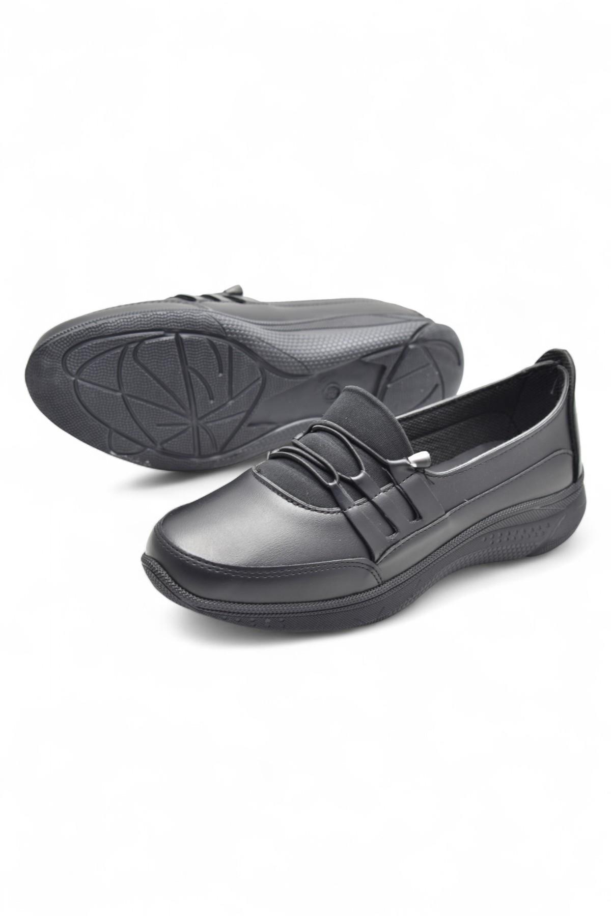 112 Ortopedik Taban Günlük Kadın Ayakkabı Babet Casual Günlük Ayakkabı - Görsel 3
