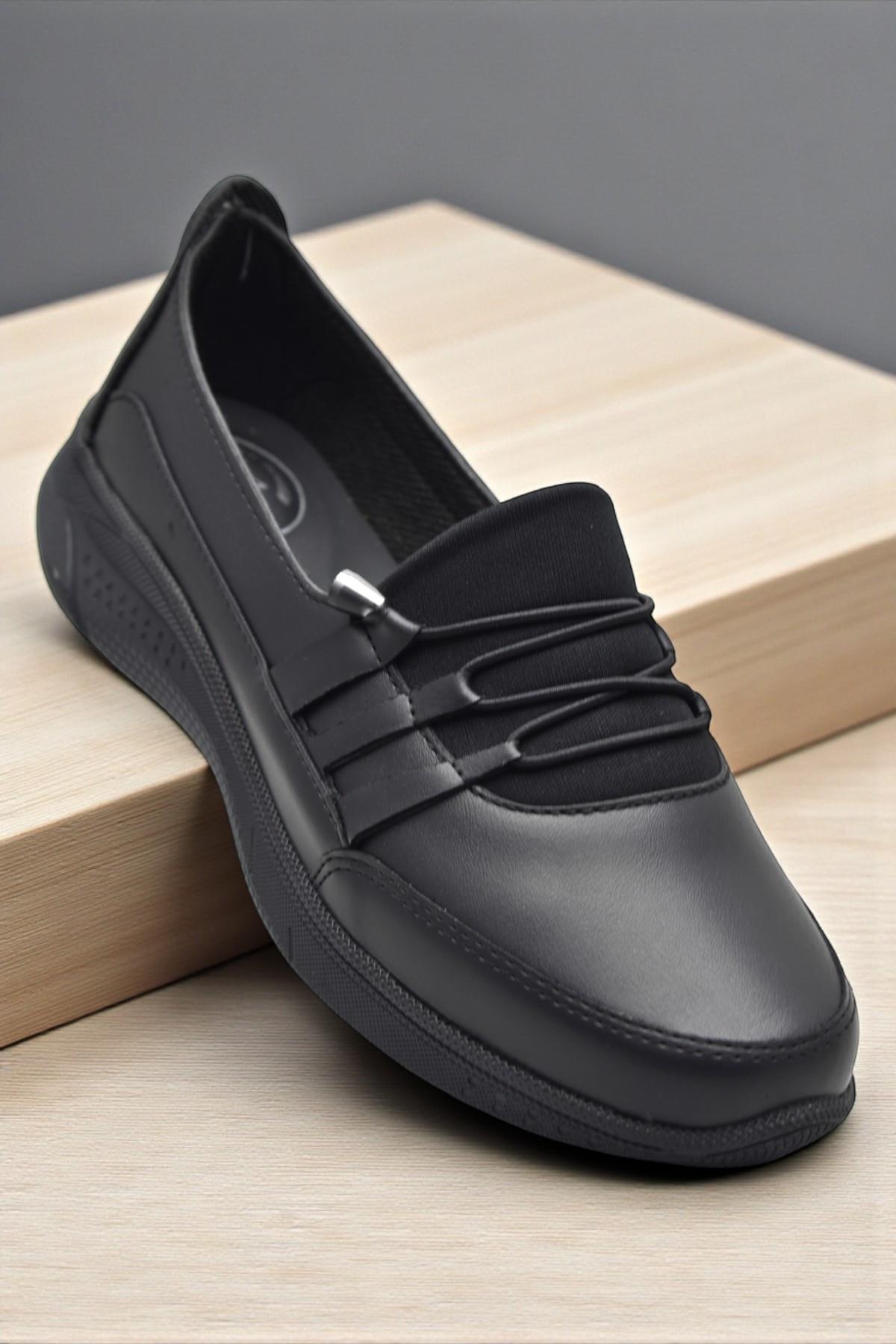 112 Ortopedik Taban Günlük Kadın Ayakkabı Babet Casual Günlük Ayakkabı - Görsel 4