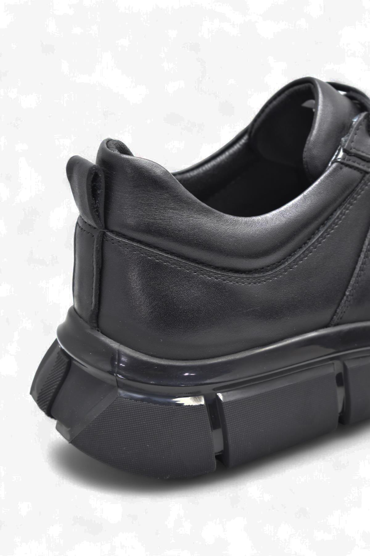 1239 Ortopedik Taban Hakiki Deri Erkek Ayakkabı Mevsimlik Kışlık Erkek Ayakkabı - Görsel 7