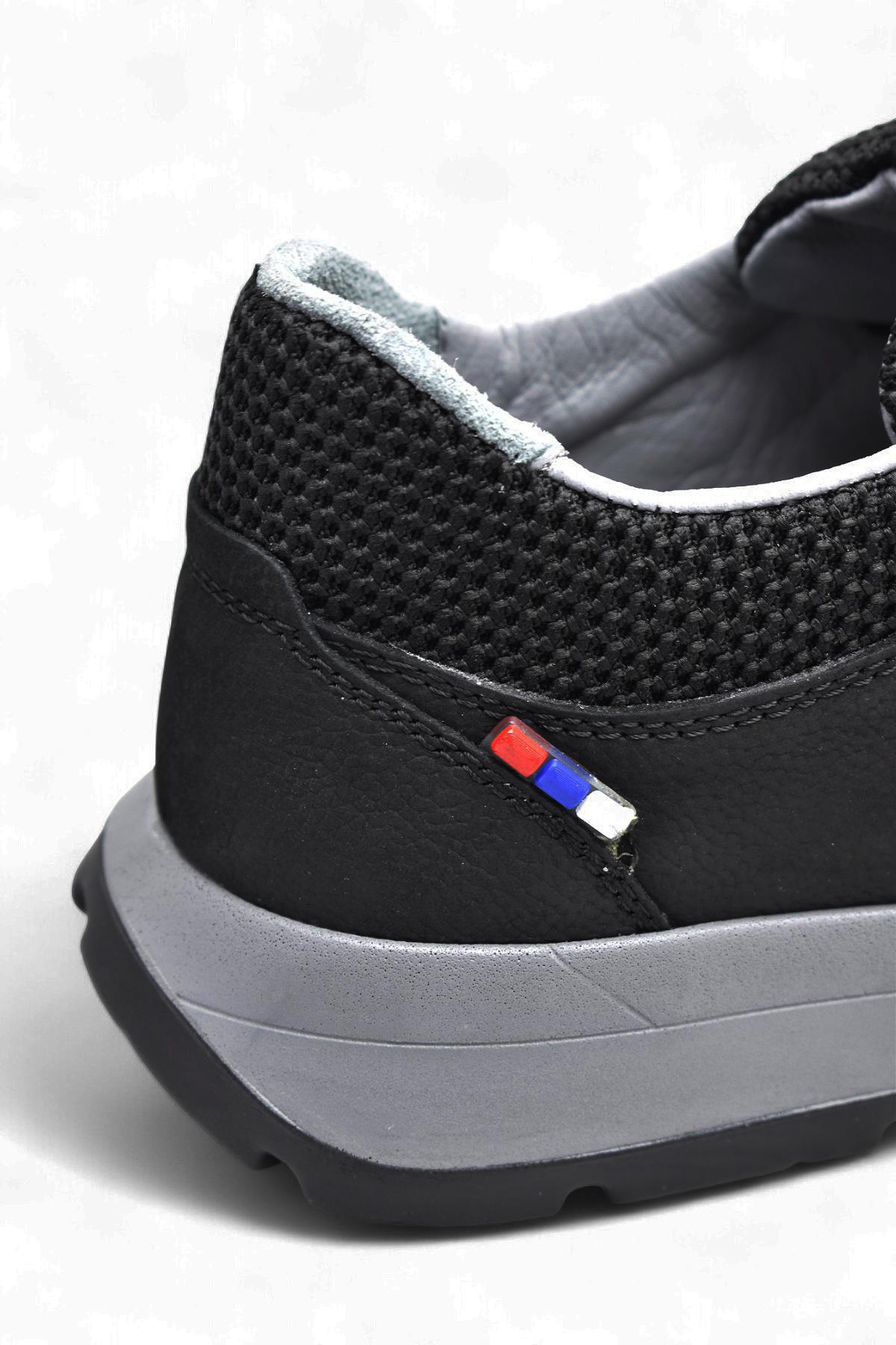 1640 Ortopedik Taban Hakiki Deri Erkek Ayakkabı Mevsimlik Kışlık Erkek Ayakkabı - Görsel 9