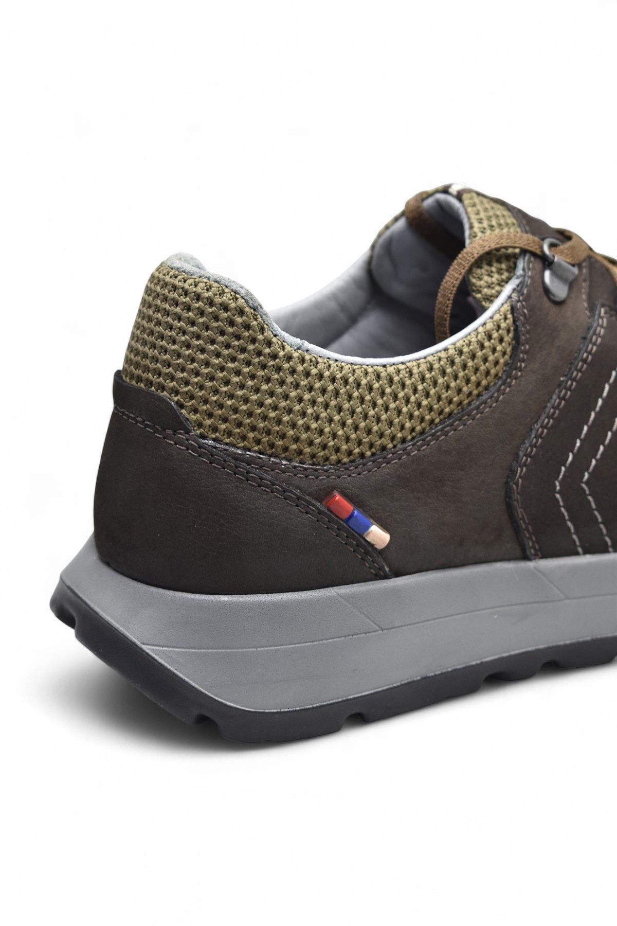 1640 Ortopedik Taban Hakiki Deri Erkek Ayakkabı Mevsimlik Kışlık Erkek Ayakkabı - Görsel 6