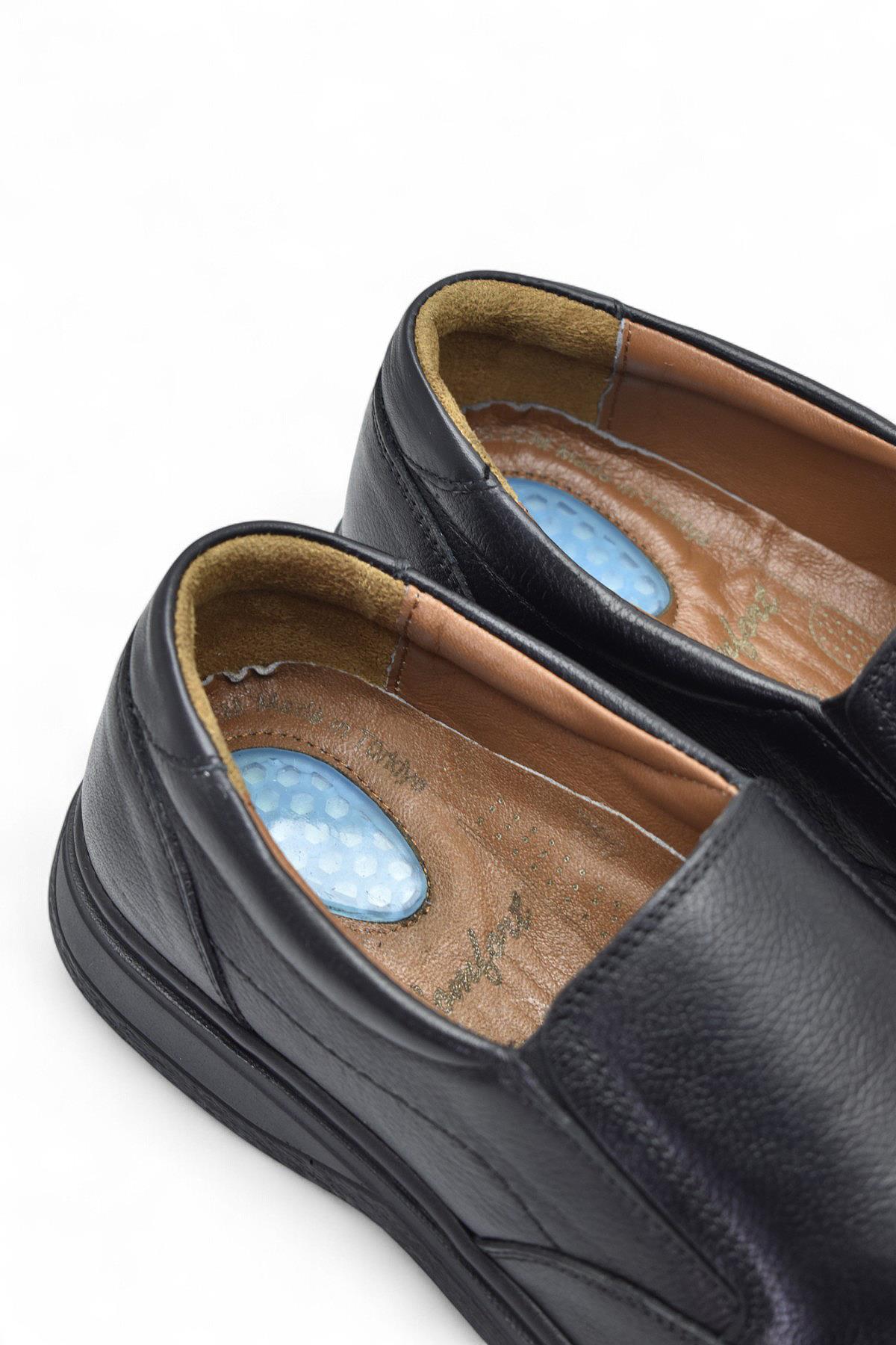 TAB430 Ortopedik Taban Hakiki Deri Erkek Ayakkabı Mevsimlik Baba Ayakkabısı - Görsel 7