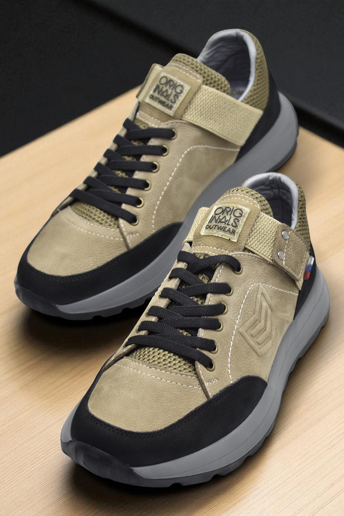 2055 Ortopedik Taban Hakiki Deri Erkek Ayakkabı Mevsimlik Kışlık Erkek Ayakkabı - Görsel 4