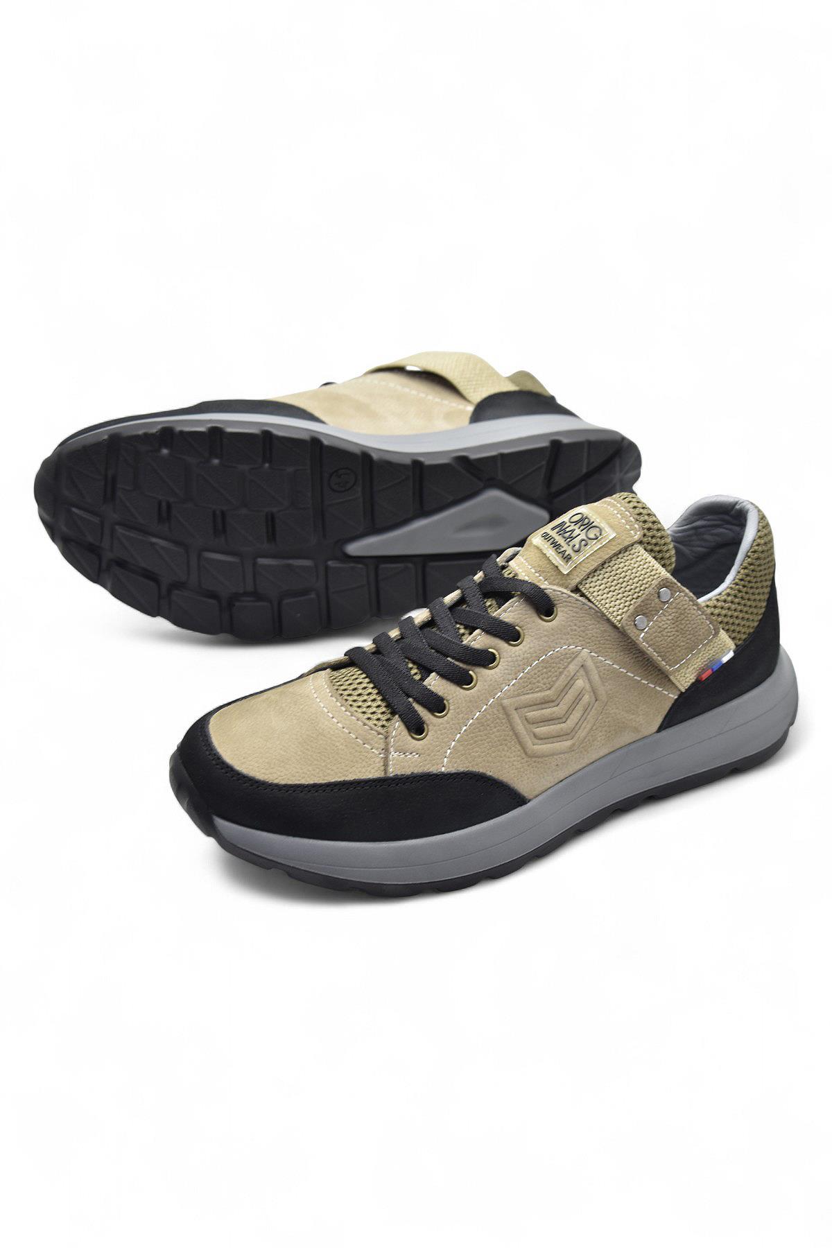 2055 Ortopedik Taban Hakiki Deri Erkek Ayakkabı Mevsimlik Kışlık Erkek Ayakkabı - Görsel 5