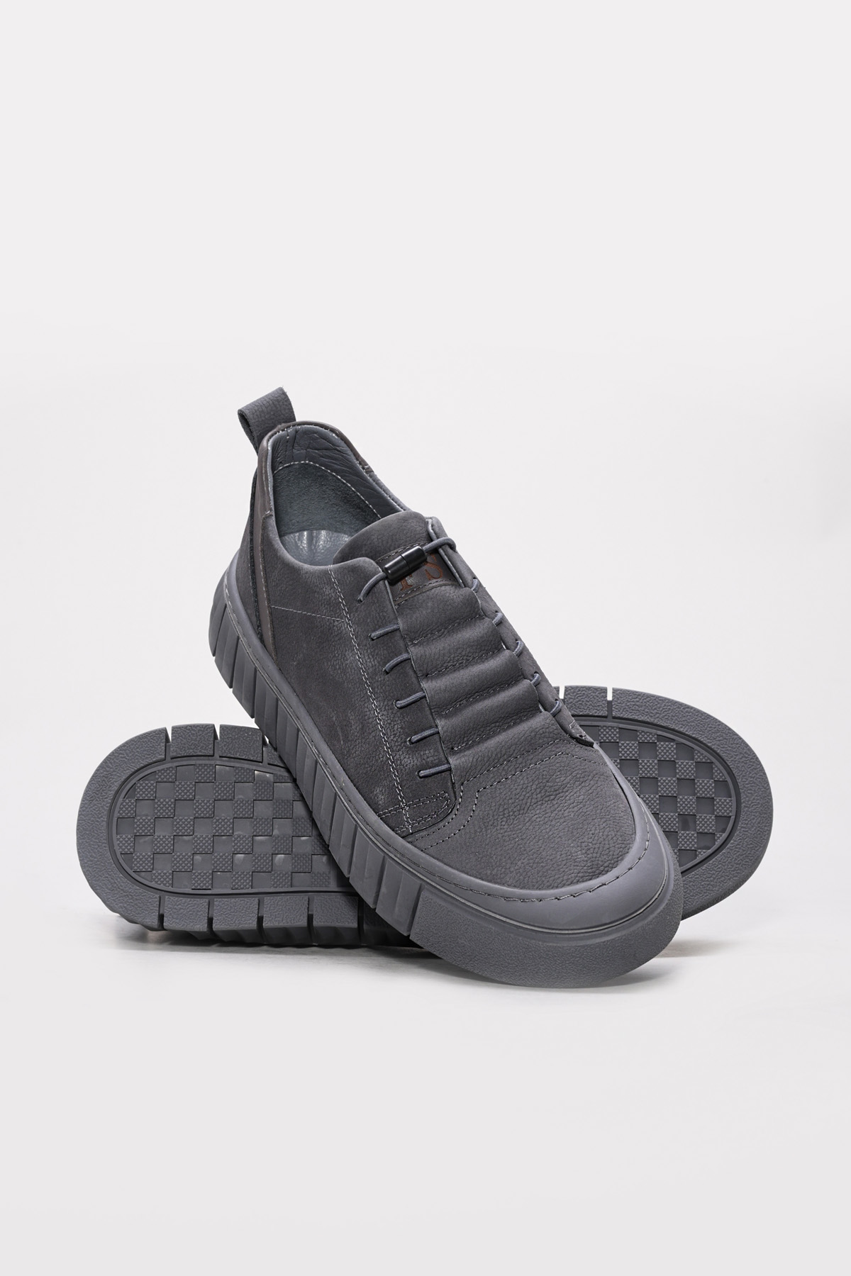 Hakiki Deri Erkek Casual Ayakkabı 951MA825 - Görsel 4