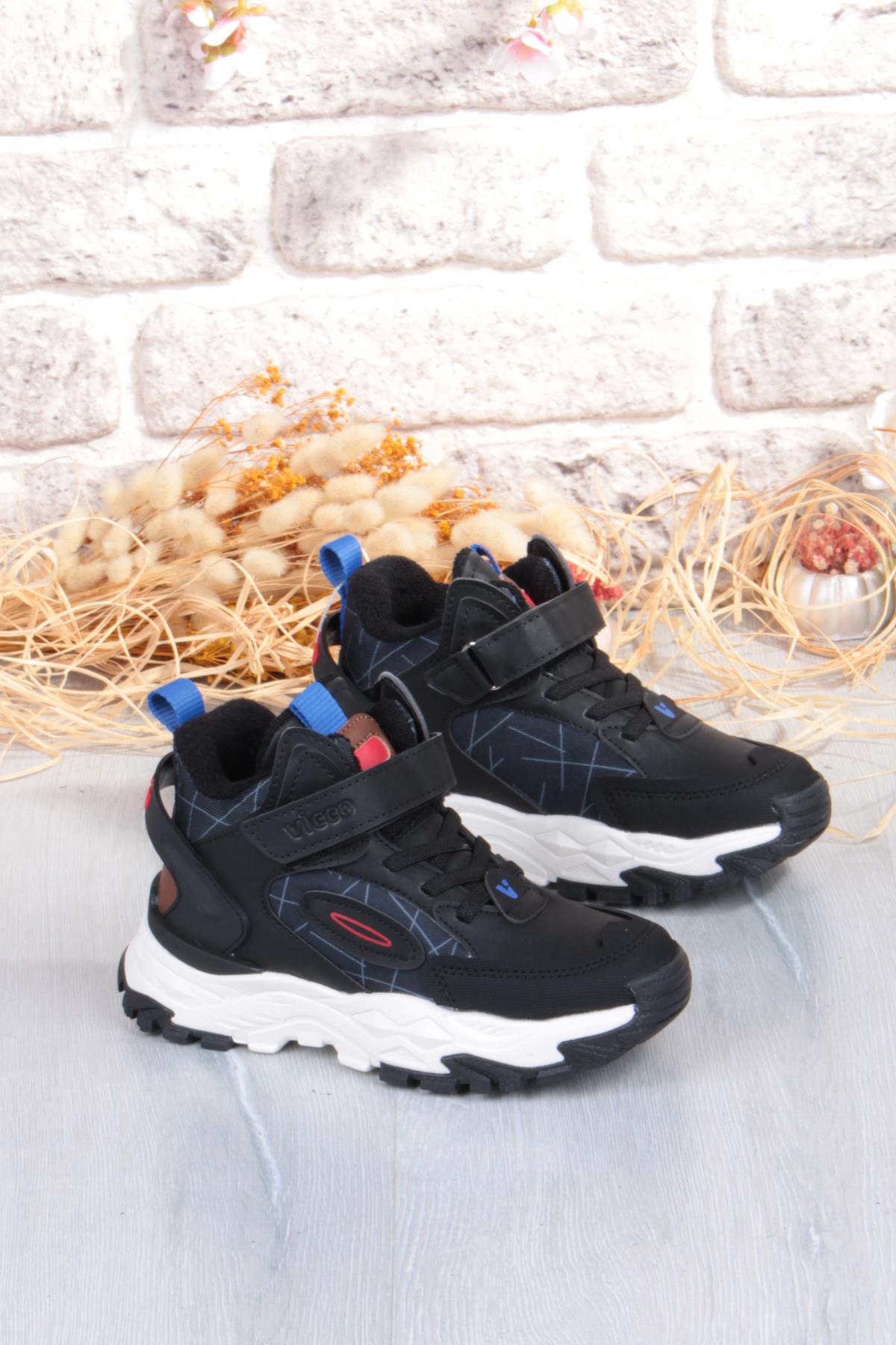 946.F25K.437 Tura Siyah Erkek Çocuk Bot - Görsel 2