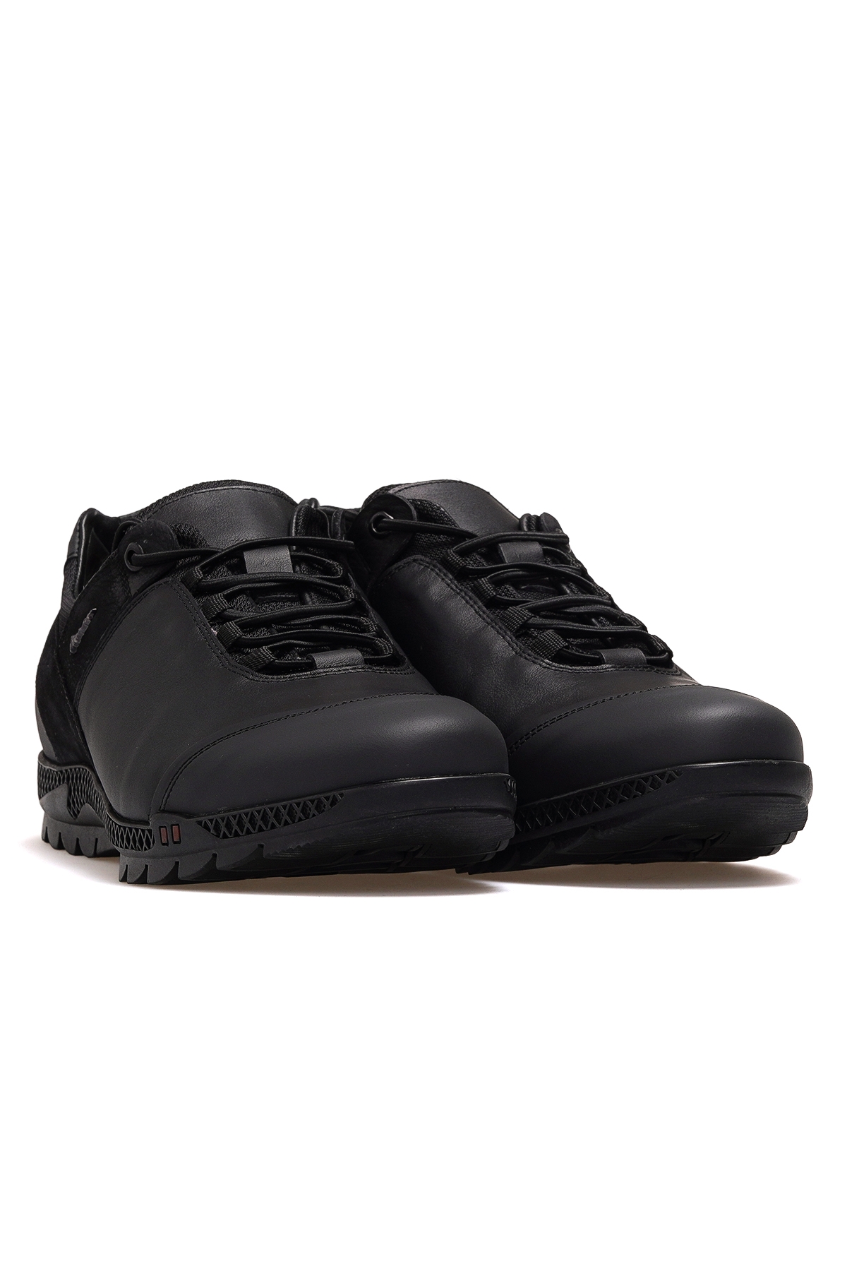 Erkek Deri Casual Günlük Ayakkabı 25k Ykö-03282 M Siyah - Görsel 6