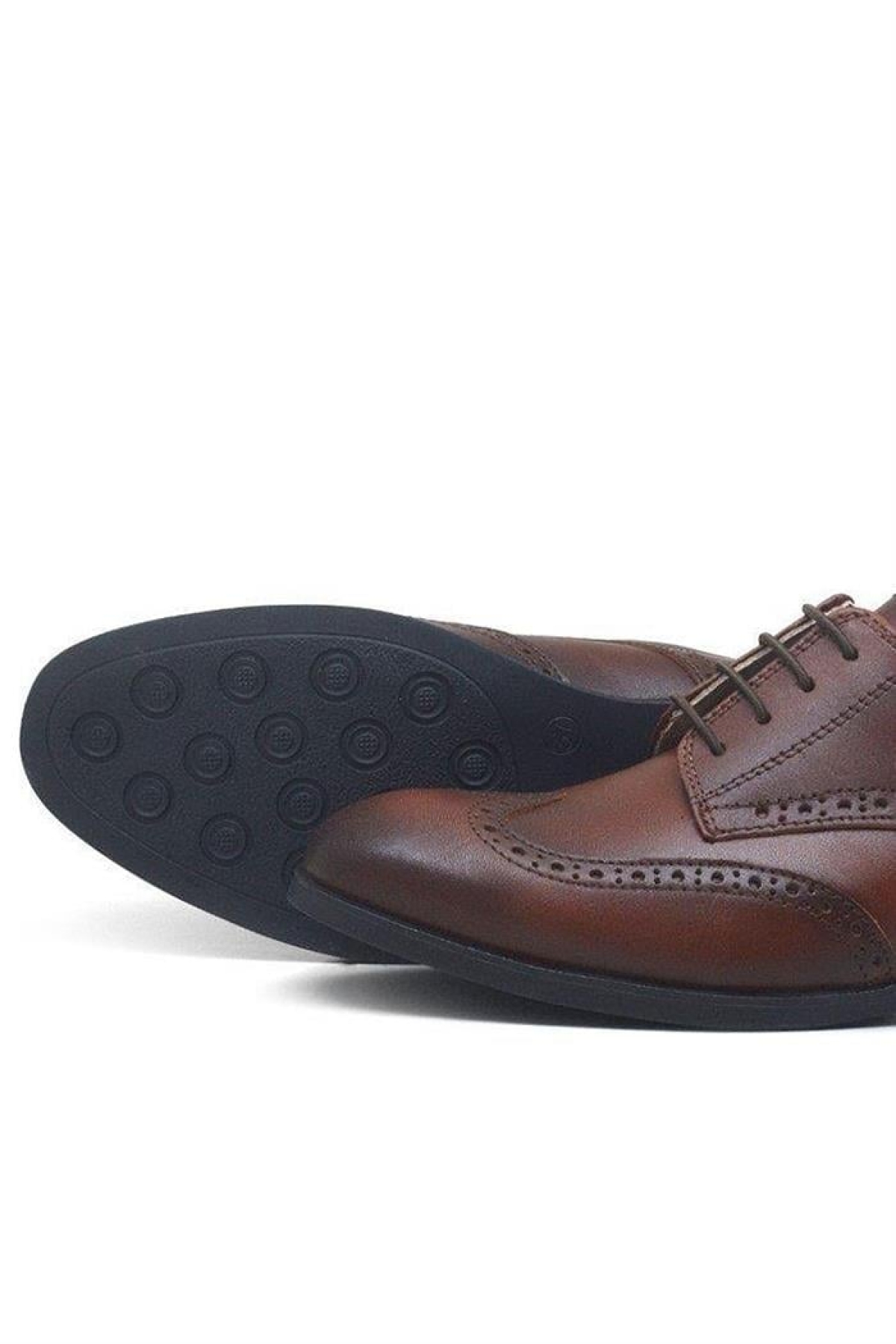 Titan Hakiki Deri Taba Klasik Erkek Genç Ayakkabısı - Görsel 4