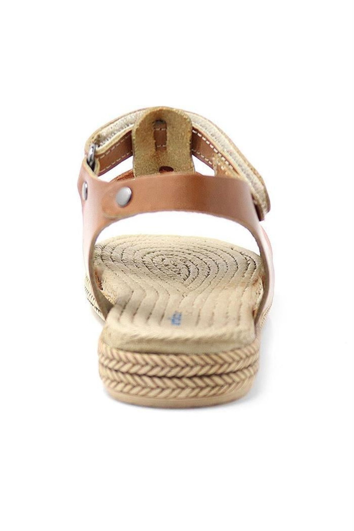 Artico Bellini Hakiki Deri Taba Vaketa Kız Bebek Çocuk Sandalet - Görsel 6