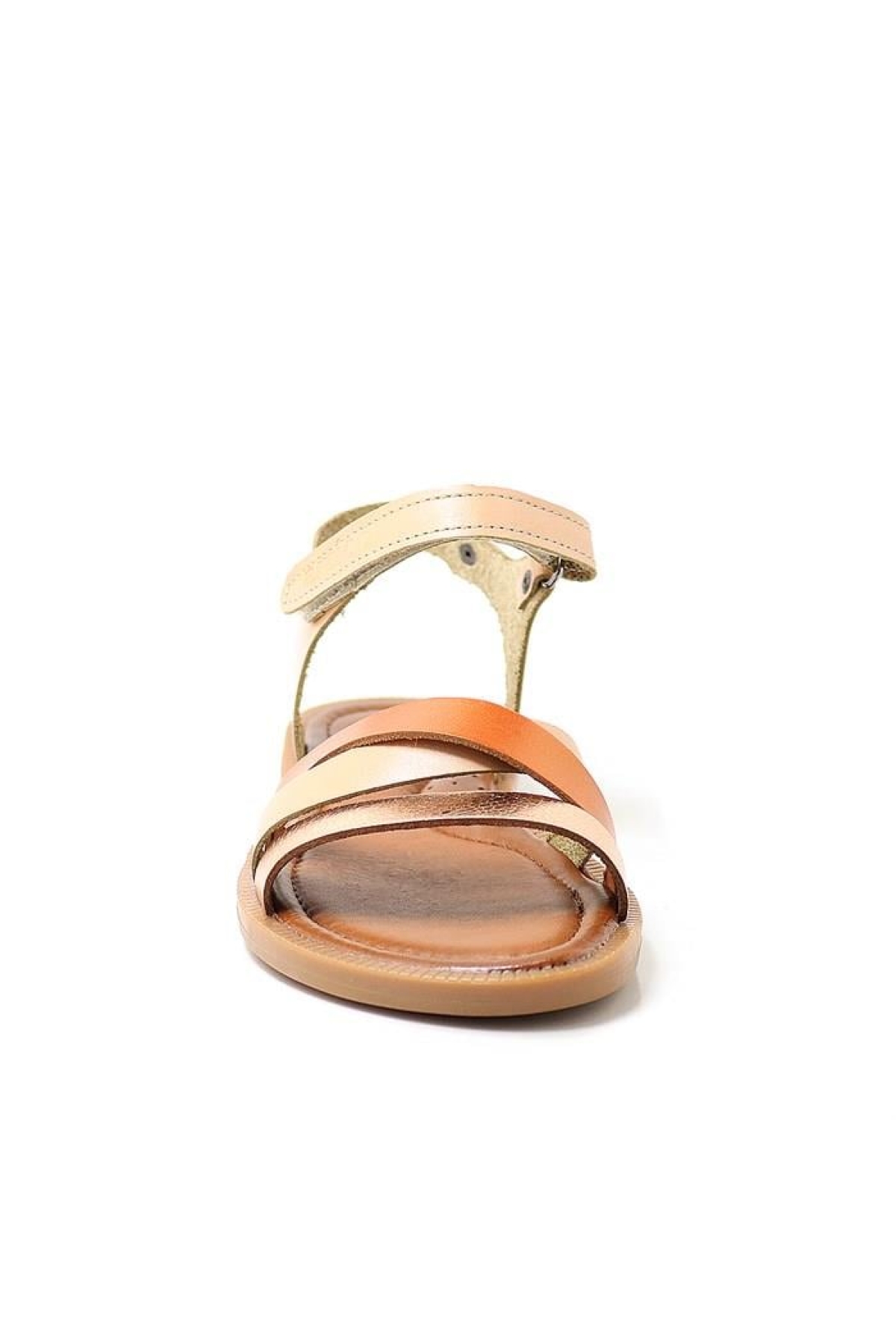 Artico Alexia Hakiki Deri Vaketa Taba Kız Çocuk Sandalet - Görsel 5