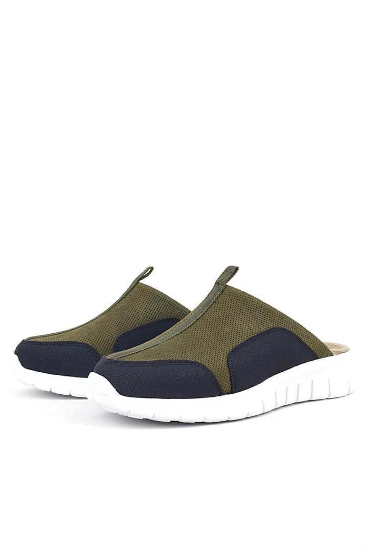 Medikal Hakiki Deri Haki Siyah Comfort Spor Terlik - Görsel 5