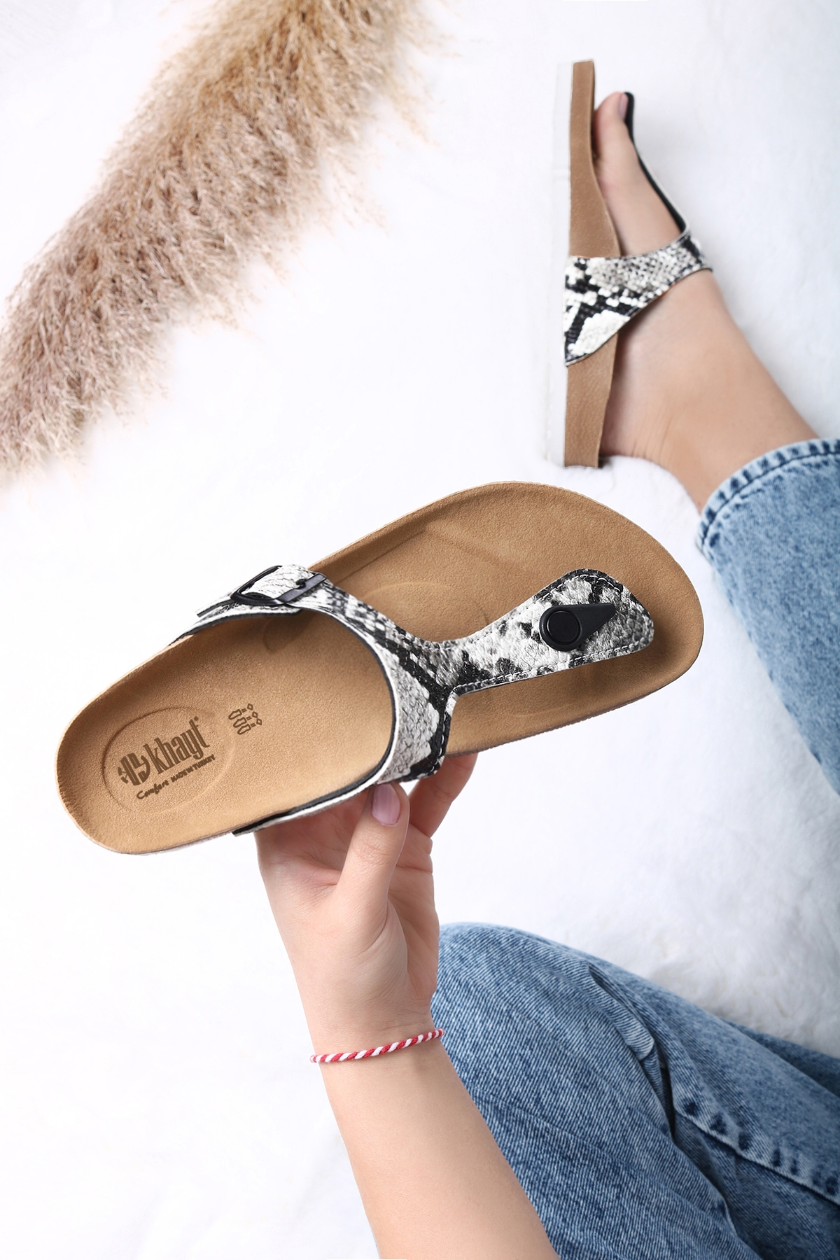 Star Anatomik Ortopedik Parmak Arası Günlük Kadın Terlik - Görsel 3