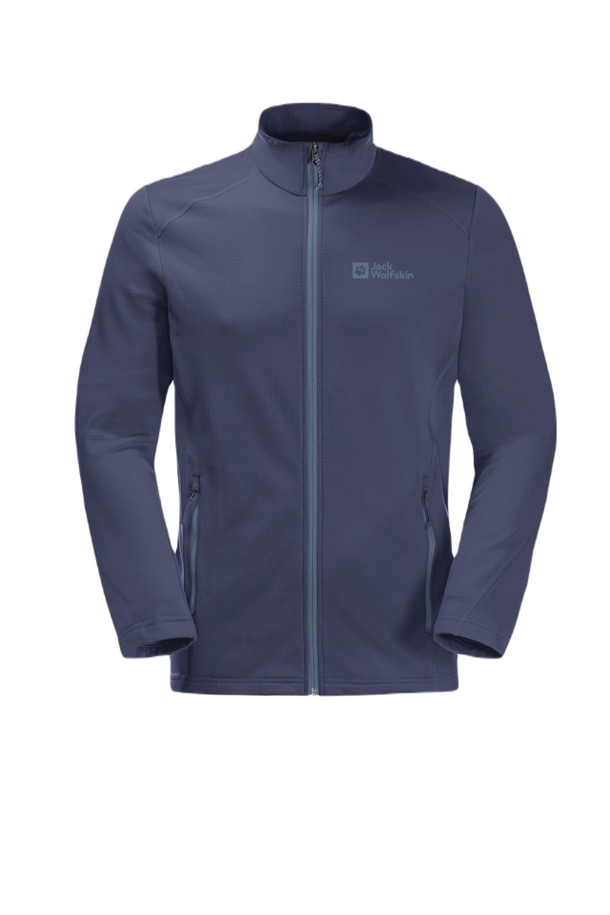 Jack Wolfskın 1711371 Winterstein Fz M Polar Ceket Siyah Erkek