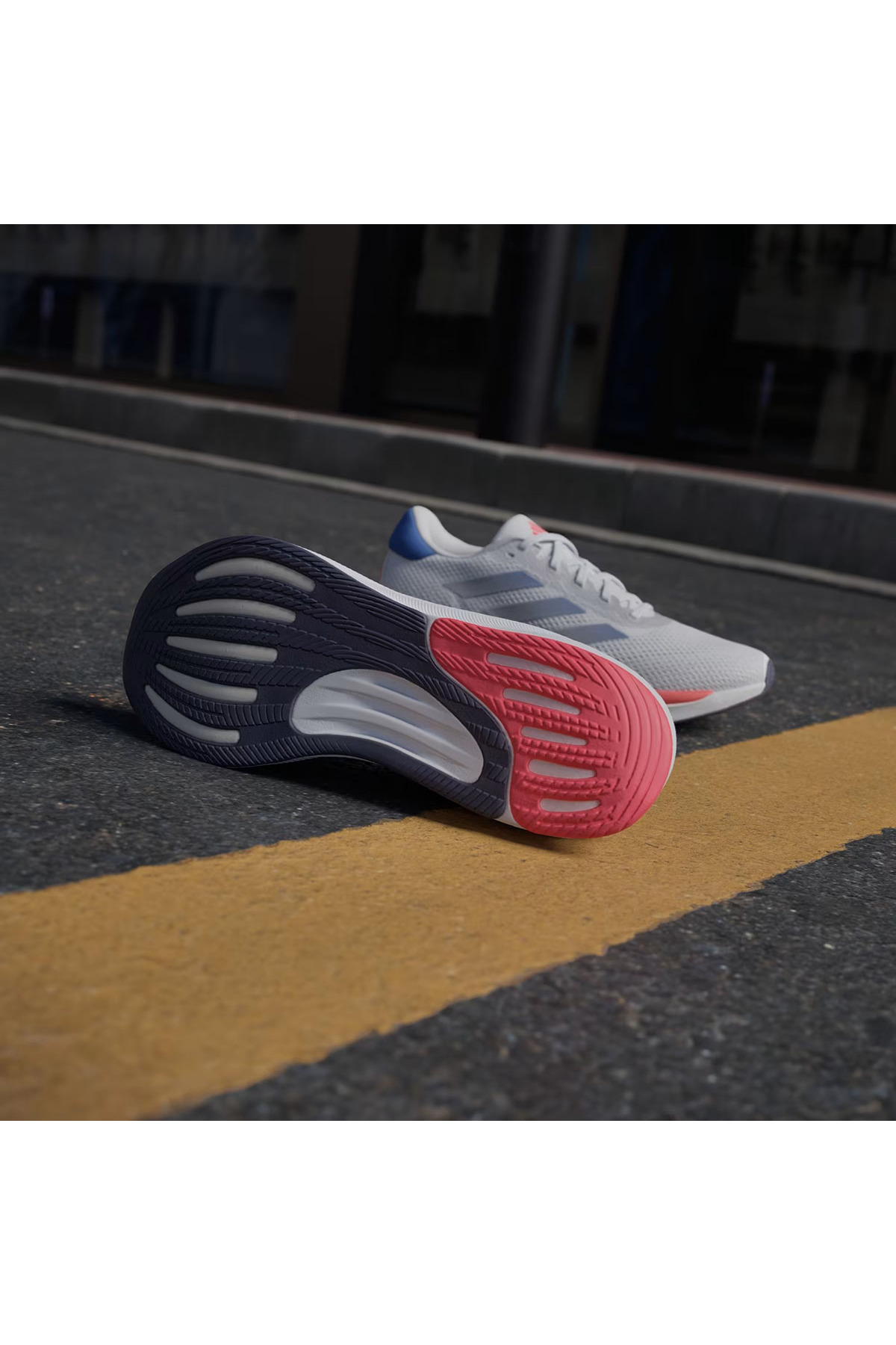 Supernova Stride M Erkek Beyaz Koşu Ayakkabısı Ig8314 - Görsel 3