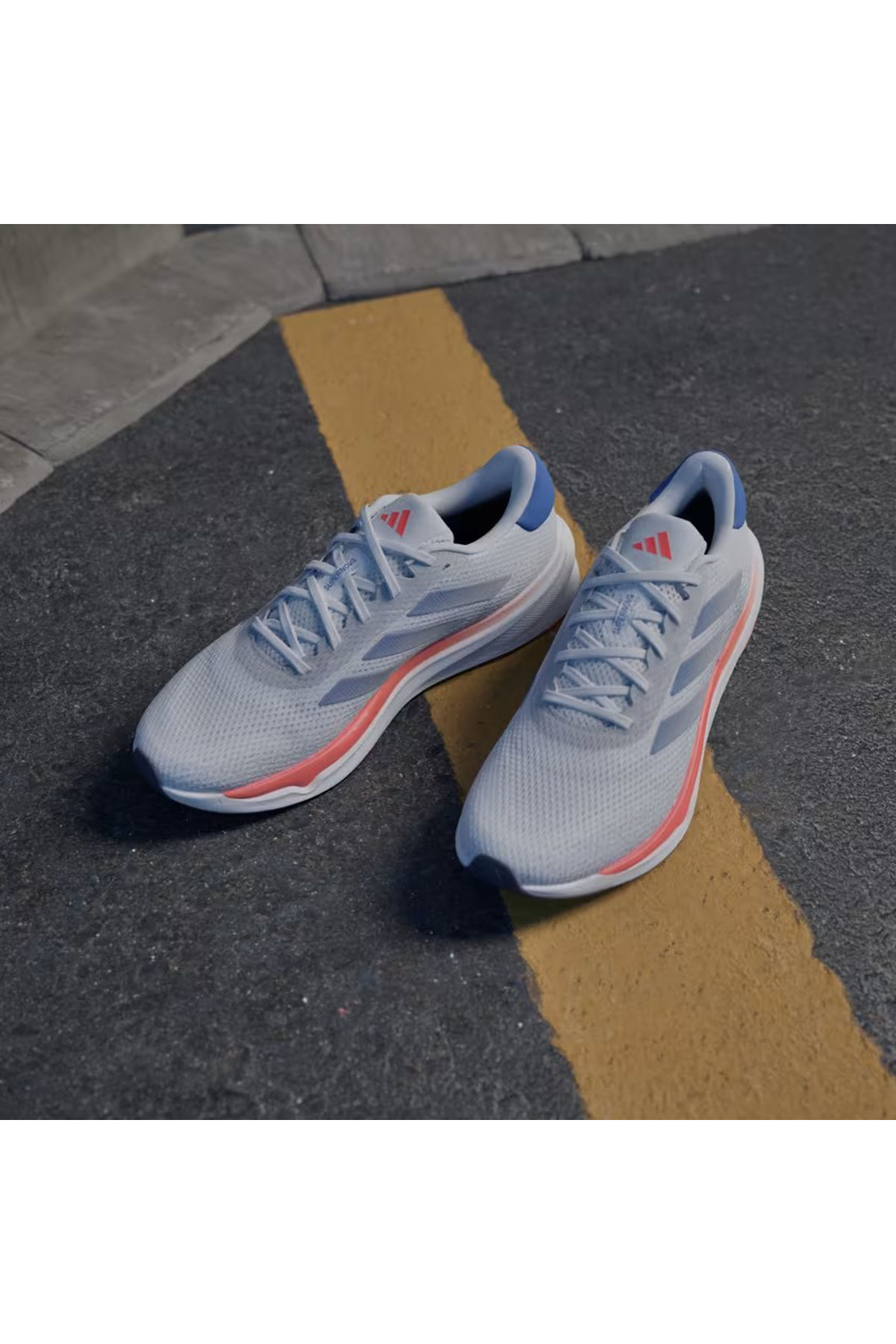 Supernova Stride M Erkek Beyaz Koşu Ayakkabısı Ig8314 - Görsel 4