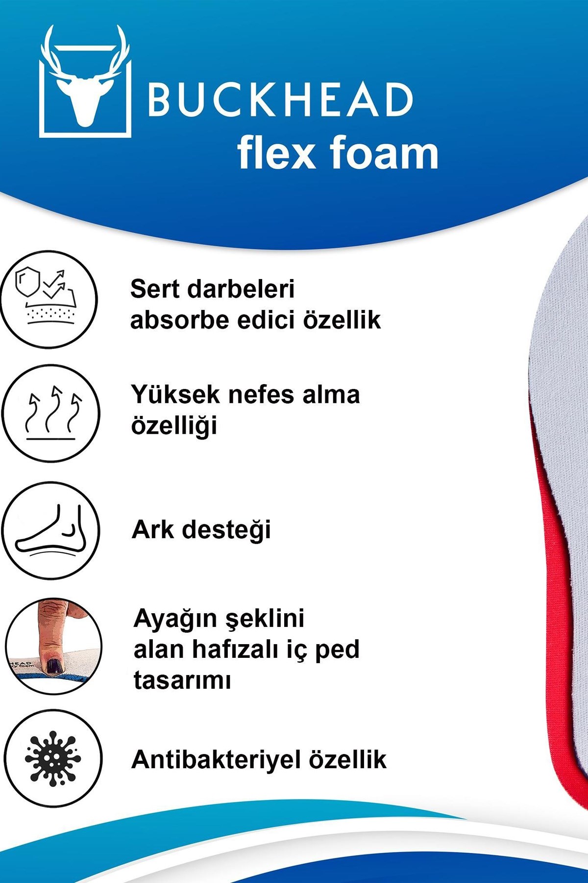 Buckhead Buckhead Siyah Çocuk Spor Ayakkabı Sneaker | Flo Siyah - 6. görsel