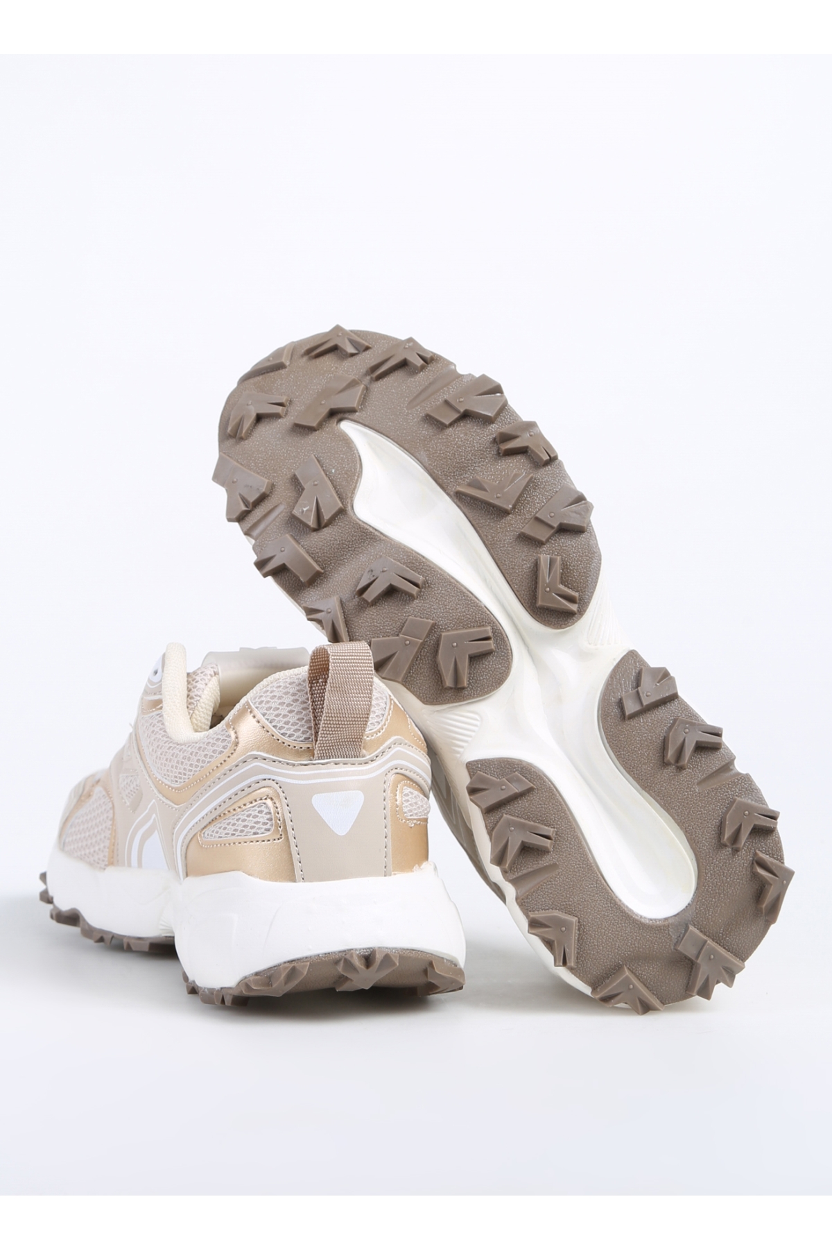 Bej-Altın Kadın Sneaker MELIORA - Görsel 5