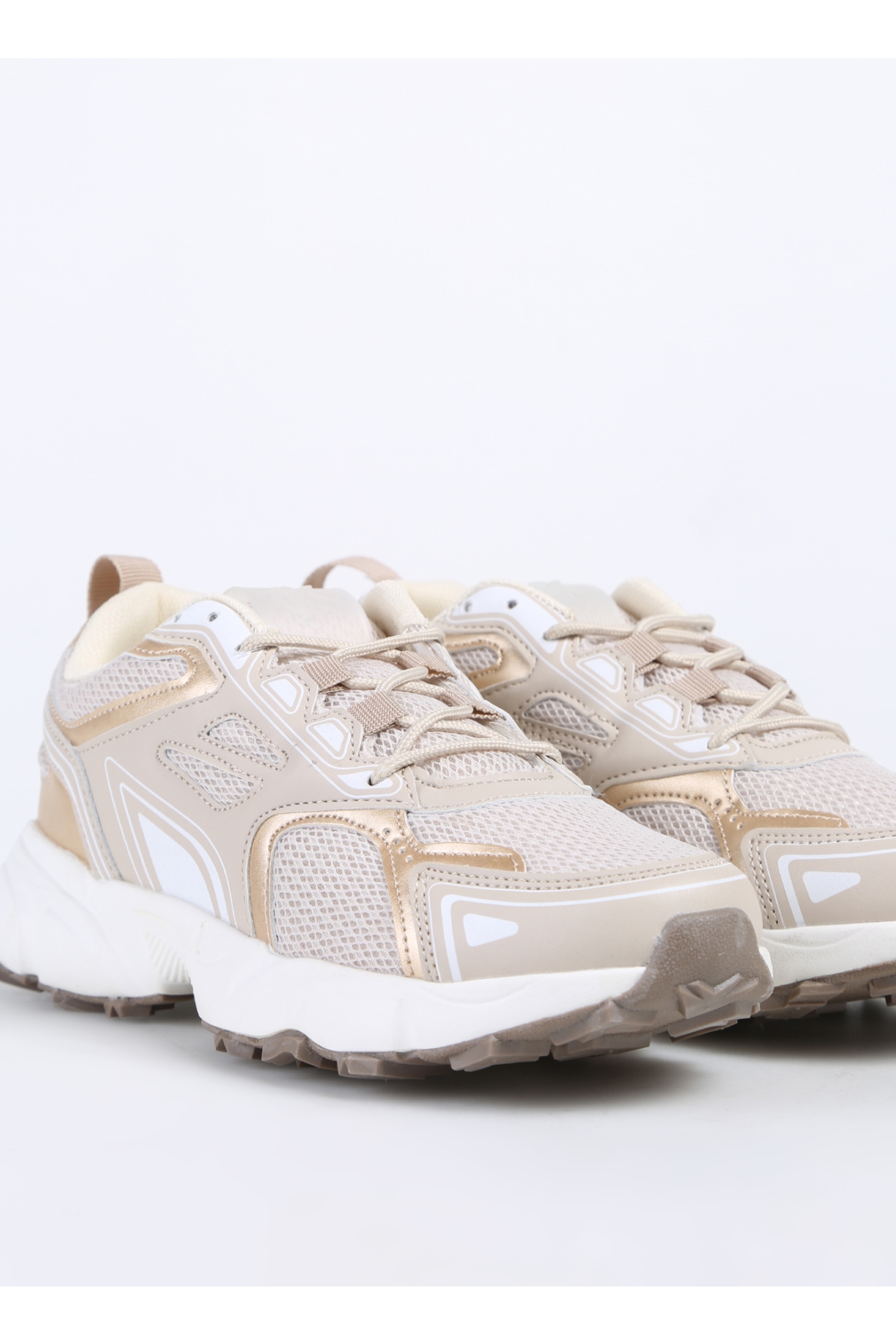 Bej-Altın Kadın Sneaker MELIORA - Görsel 7