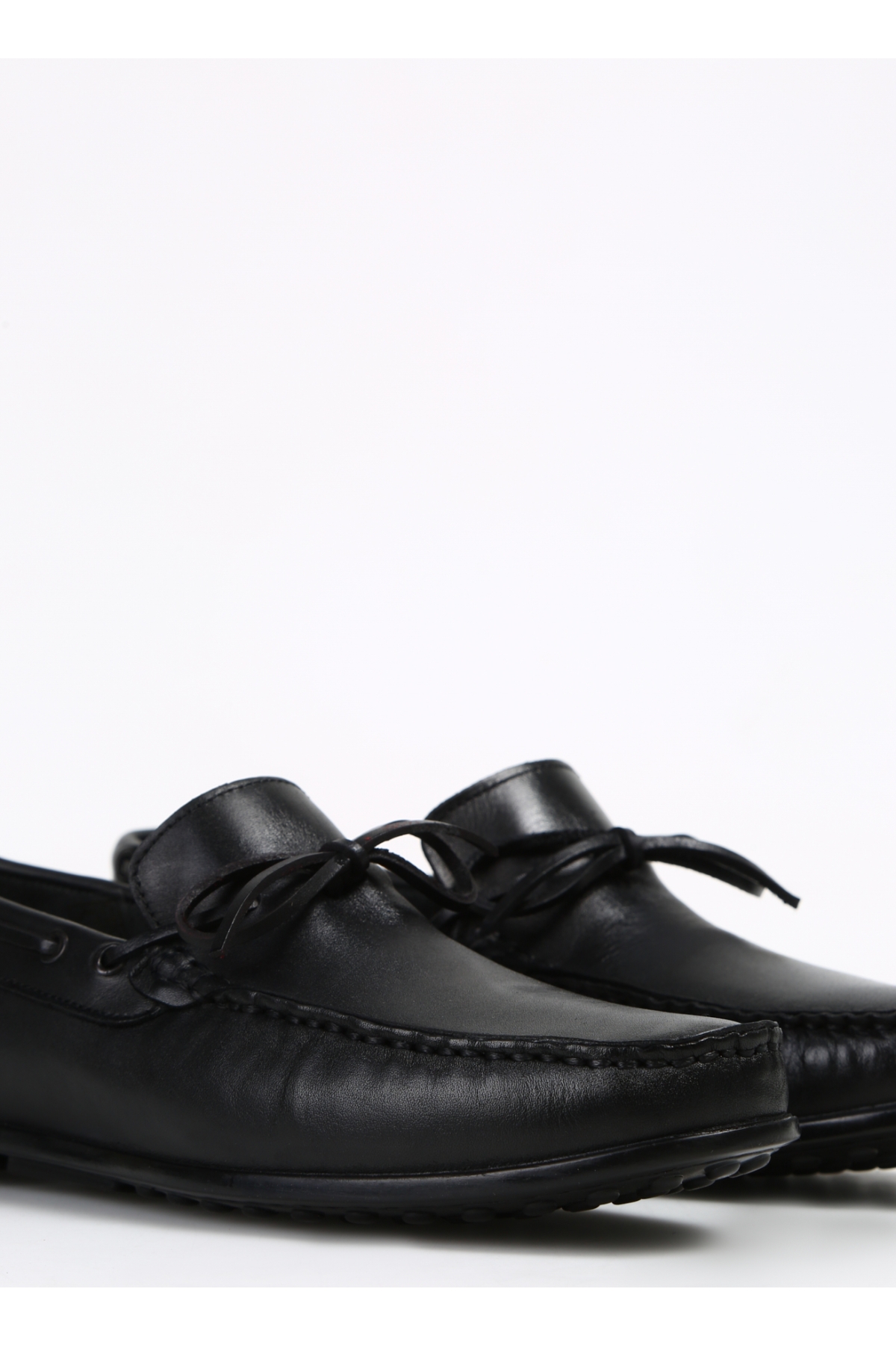 Siyah Erkek Deri Günlük Ayakkabı SILVES - Görsel 5