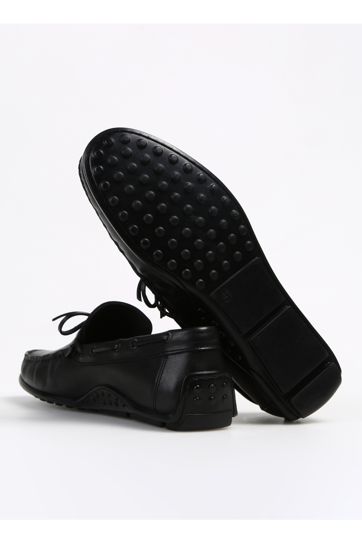 Siyah Erkek Deri Günlük Ayakkabı SILVES - Görsel 7