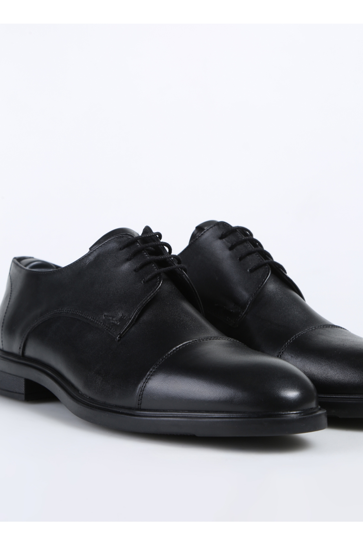 Siyah Erkek Deri Klasik Ayakkabı HOPER - Görsel 5