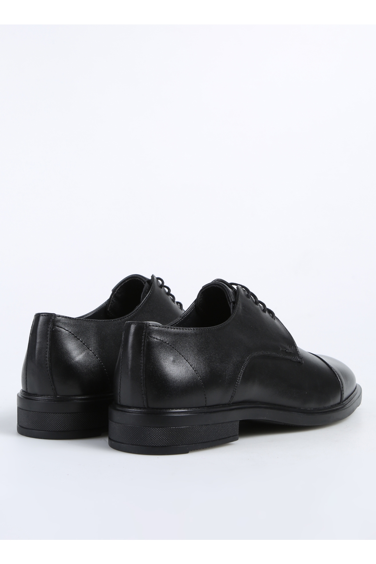 Siyah Erkek Deri Klasik Ayakkabı HOPER - Görsel 6
