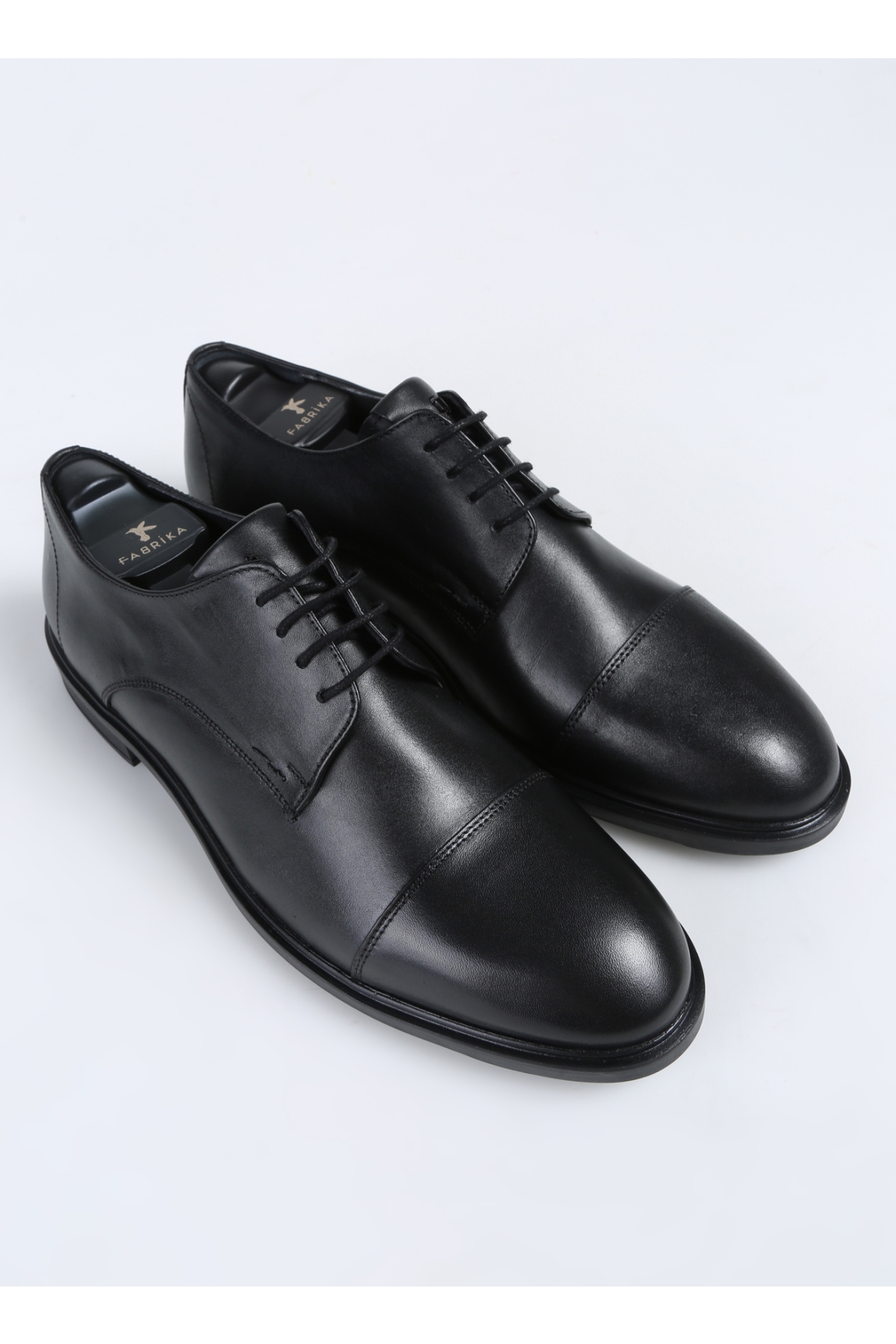 Siyah Erkek Deri Klasik Ayakkabı HOPER - Görsel 8