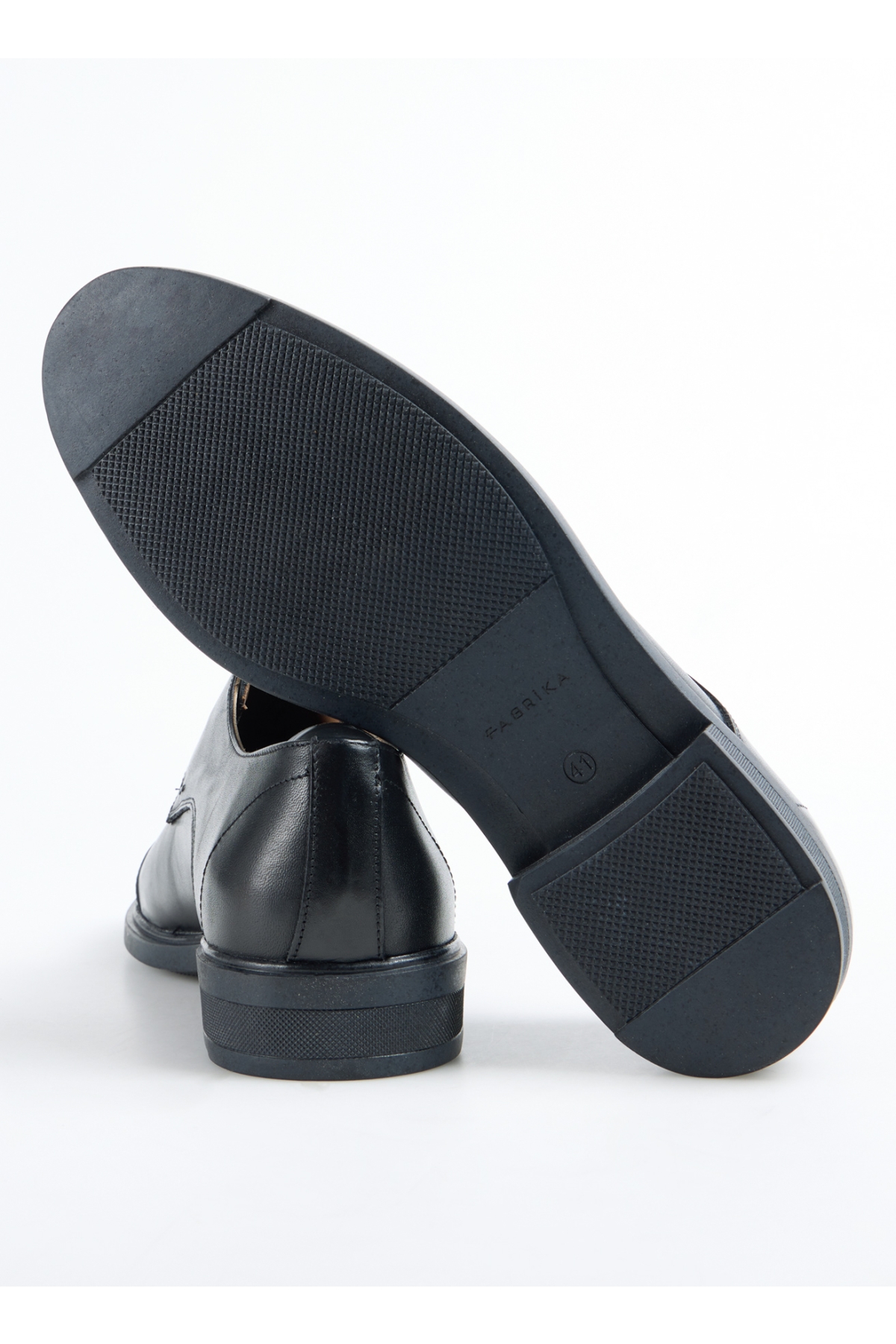 Siyah Erkek Deri Klasik Ayakkabı HOPER - Görsel 13