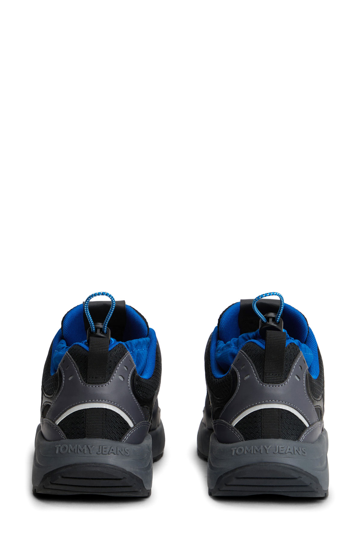 TJM RUNNER MIX MATERIAL Siyah Erkek Sneaker - Görsel 5