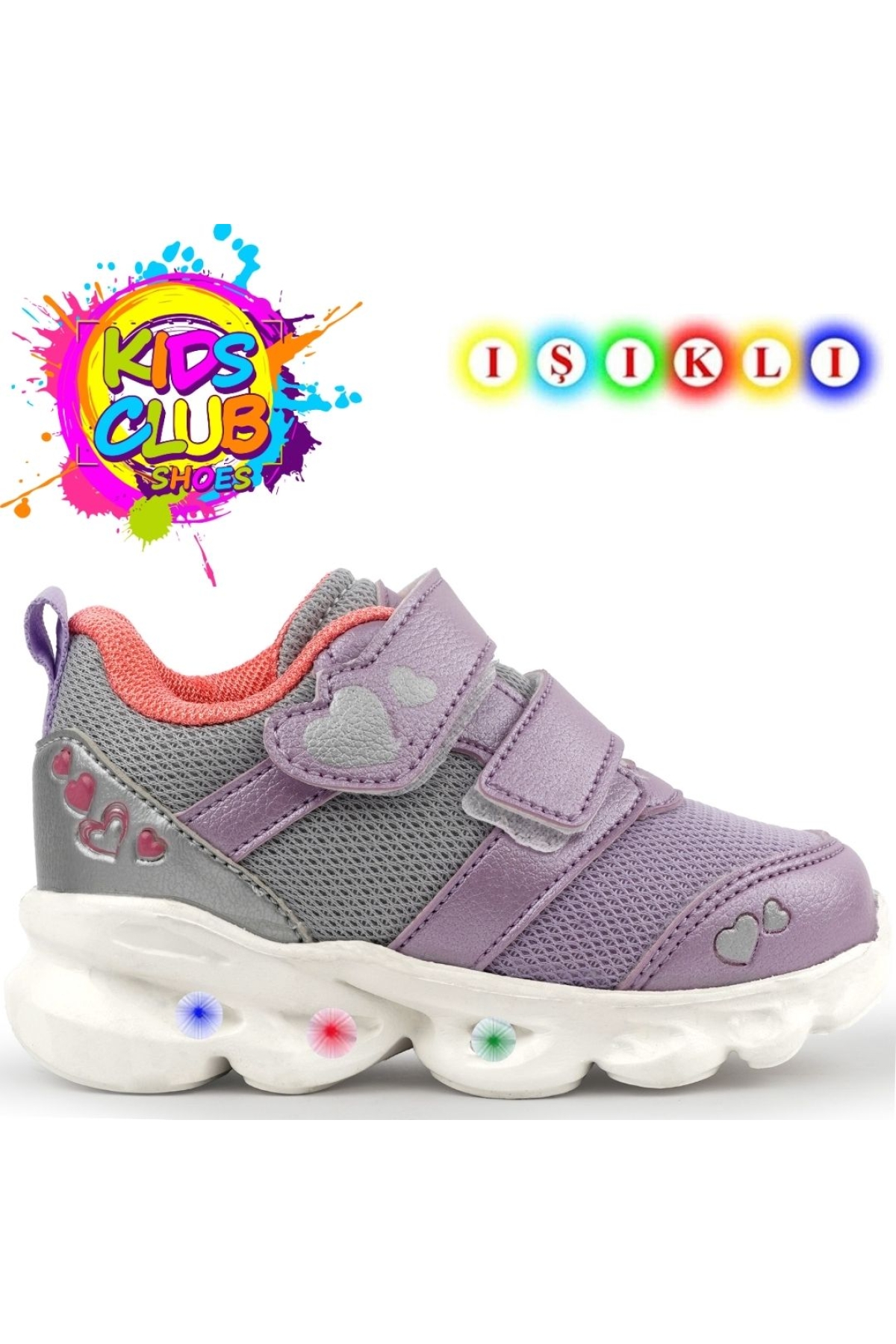25-Caty Işıklı Ortopedik Taban Bebek Spor Ayakkabı - Görsel 3