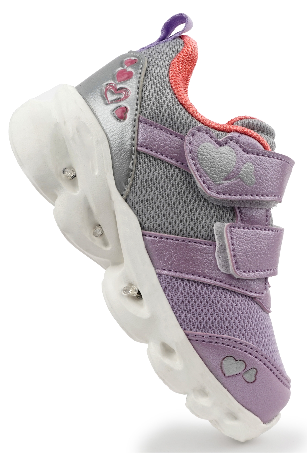 25-Caty Işıklı Ortopedik Taban Bebek Spor Ayakkabı - Görsel 4