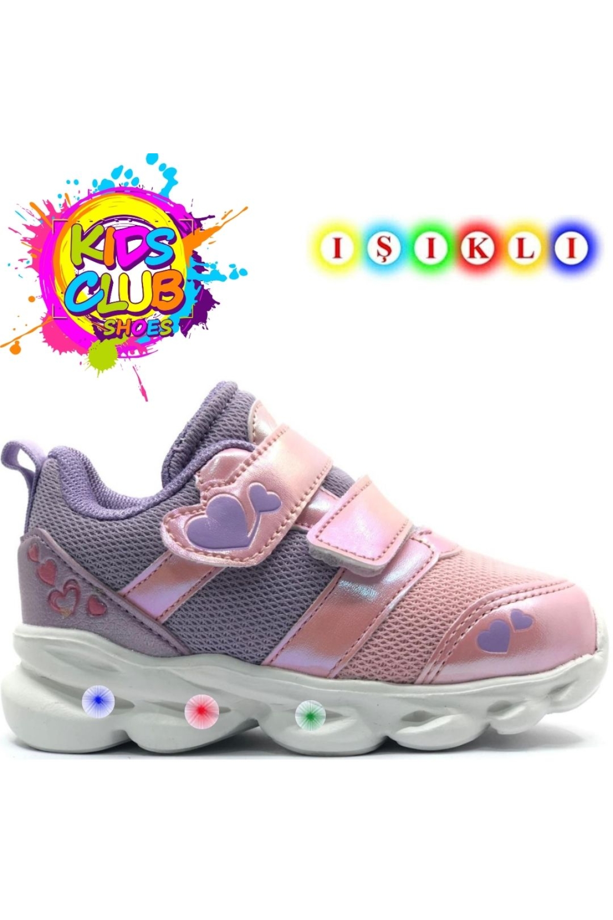 25-Caty Işıklı Ortopedik Taban Bebek Spor Ayakkabı - Görsel 3