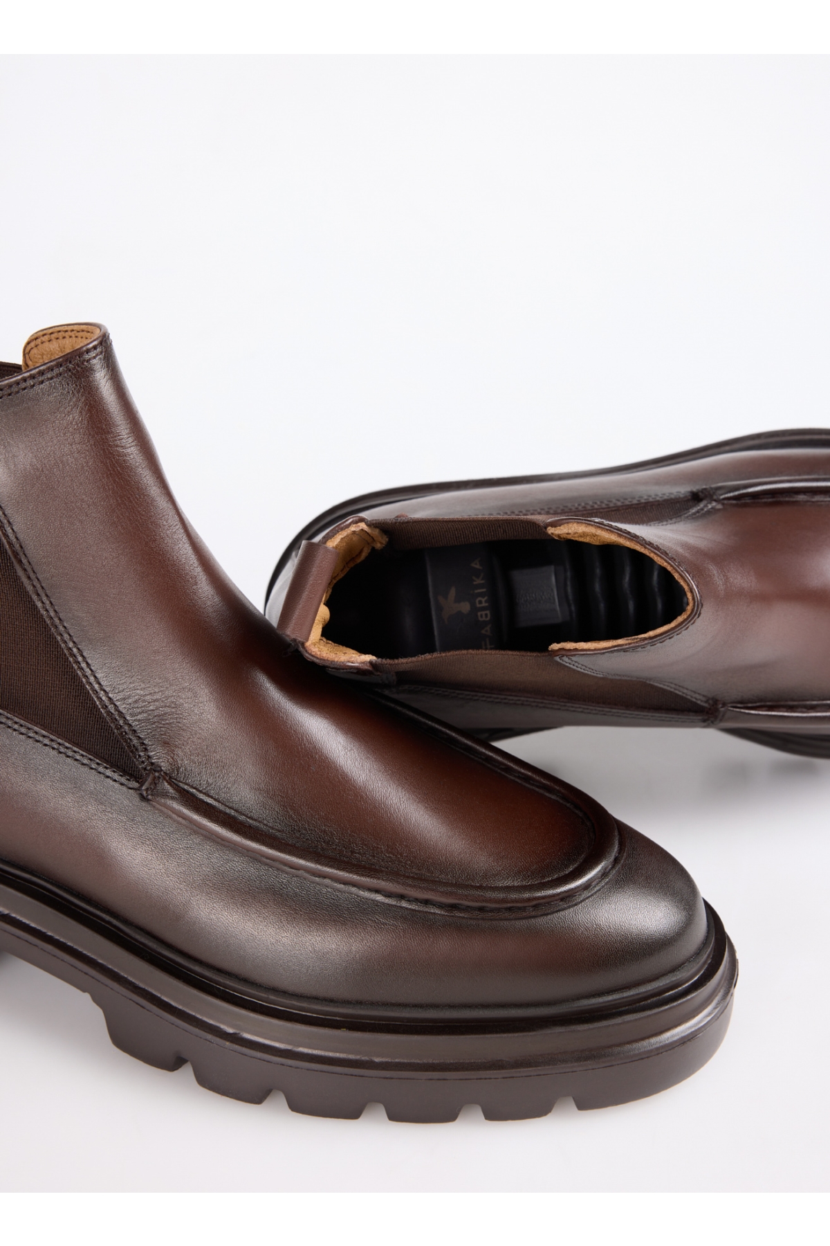 Deri Kahve Erkek Bot WOLF-COTY - Görsel 7