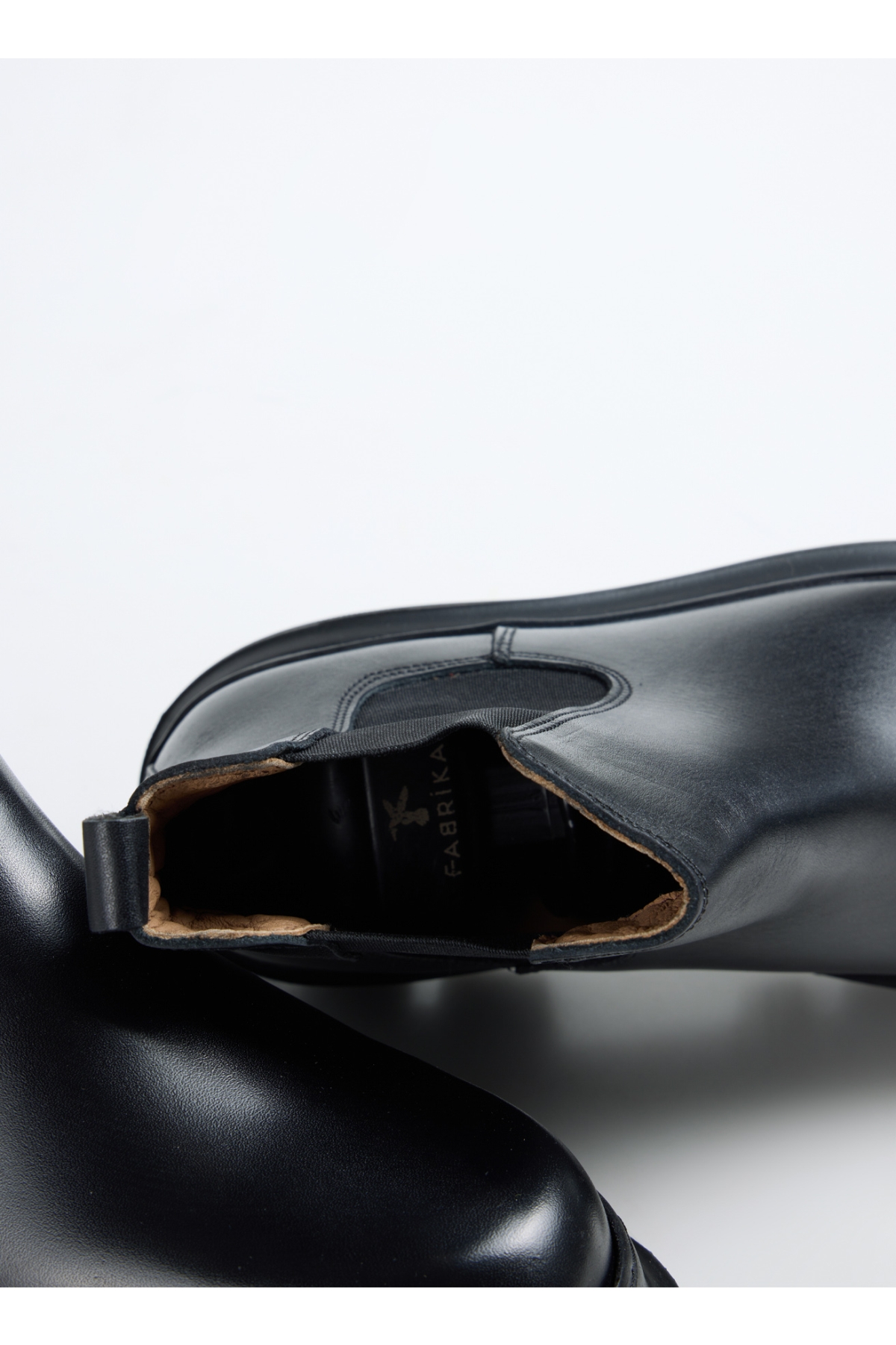 Siyah Erkek Deri Bot MENGA-ANITA - Görsel 6