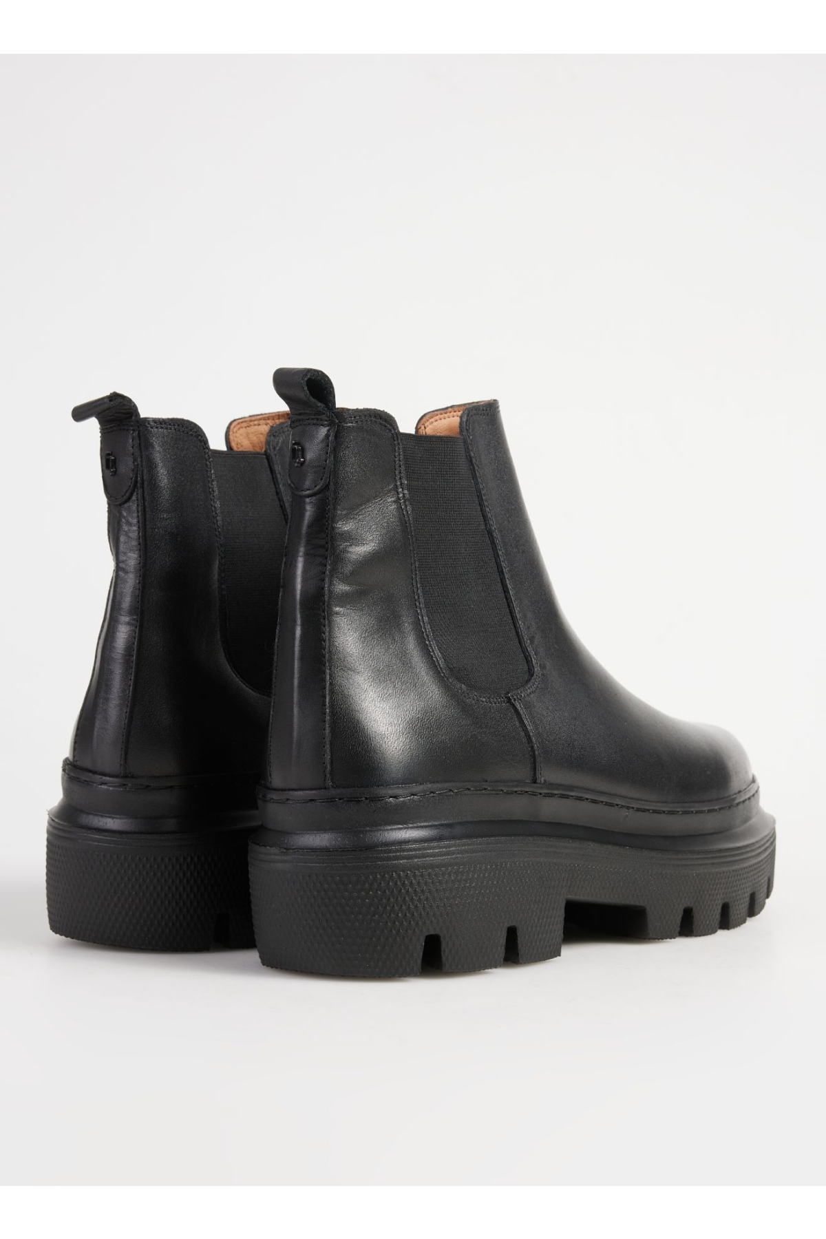 Siyah Erkek Deri Bot MENGA-ANITA - Görsel 10