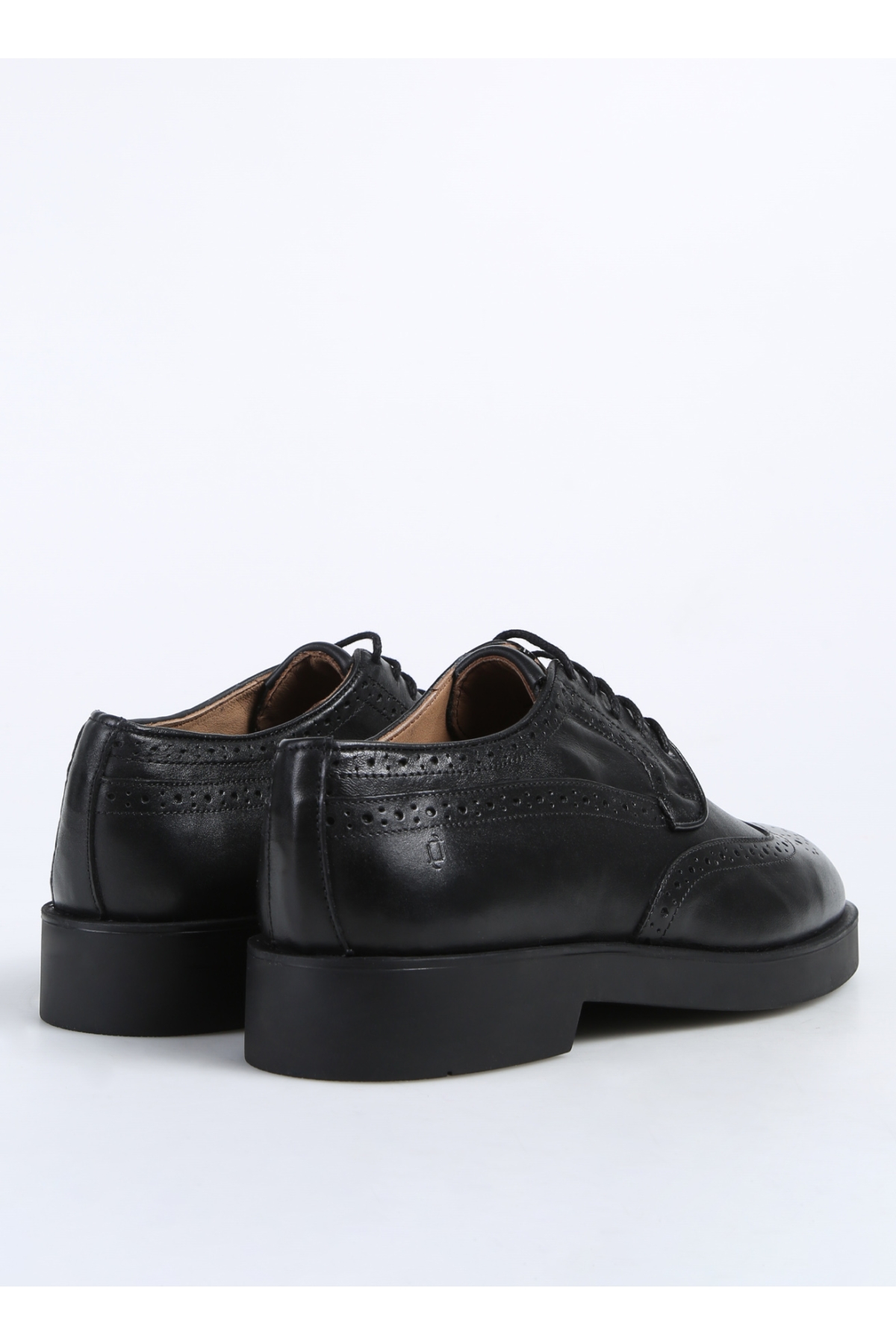 Siyah Erkek Deri Klasik Ayakkabı HENEL-ALONZO - Görsel 4
