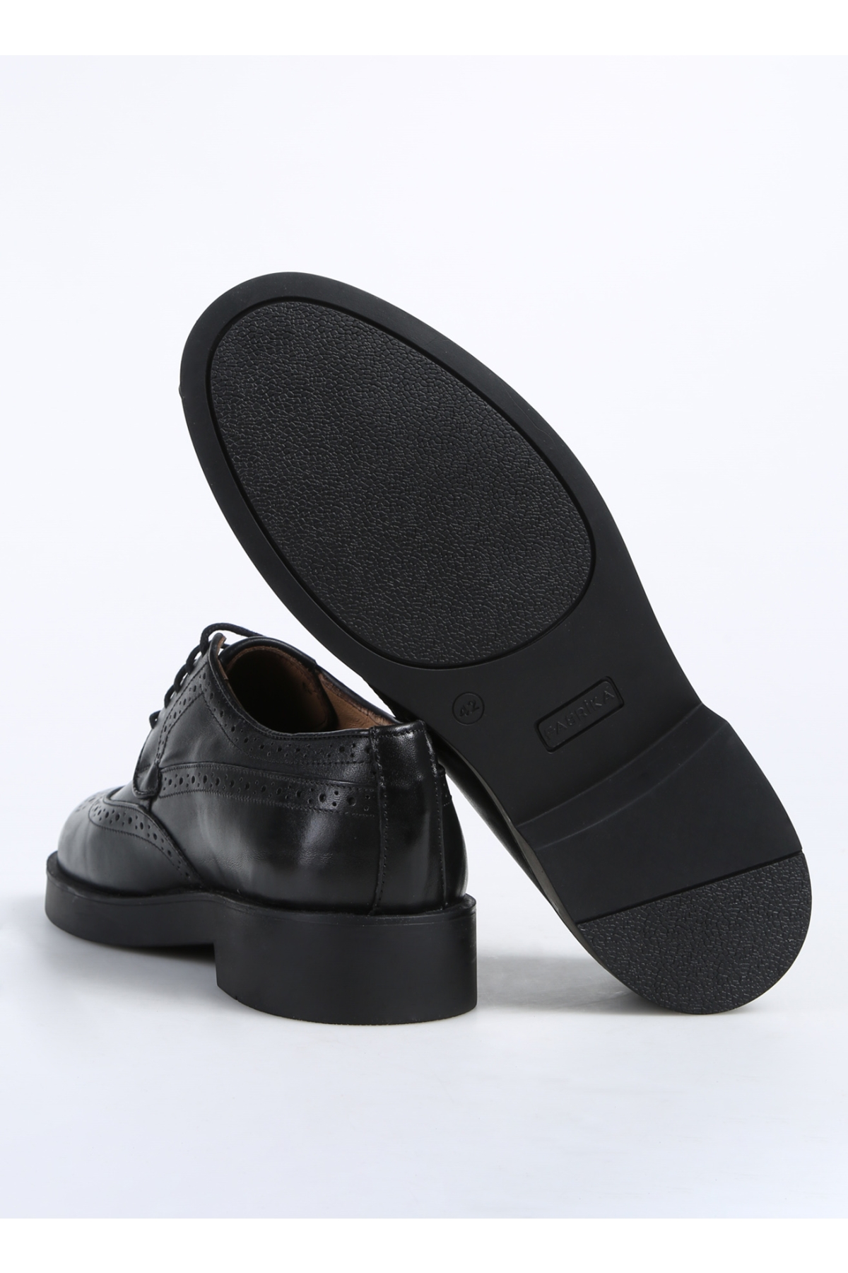 Siyah Erkek Deri Klasik Ayakkabı HENEL-ALONZO - Görsel 5