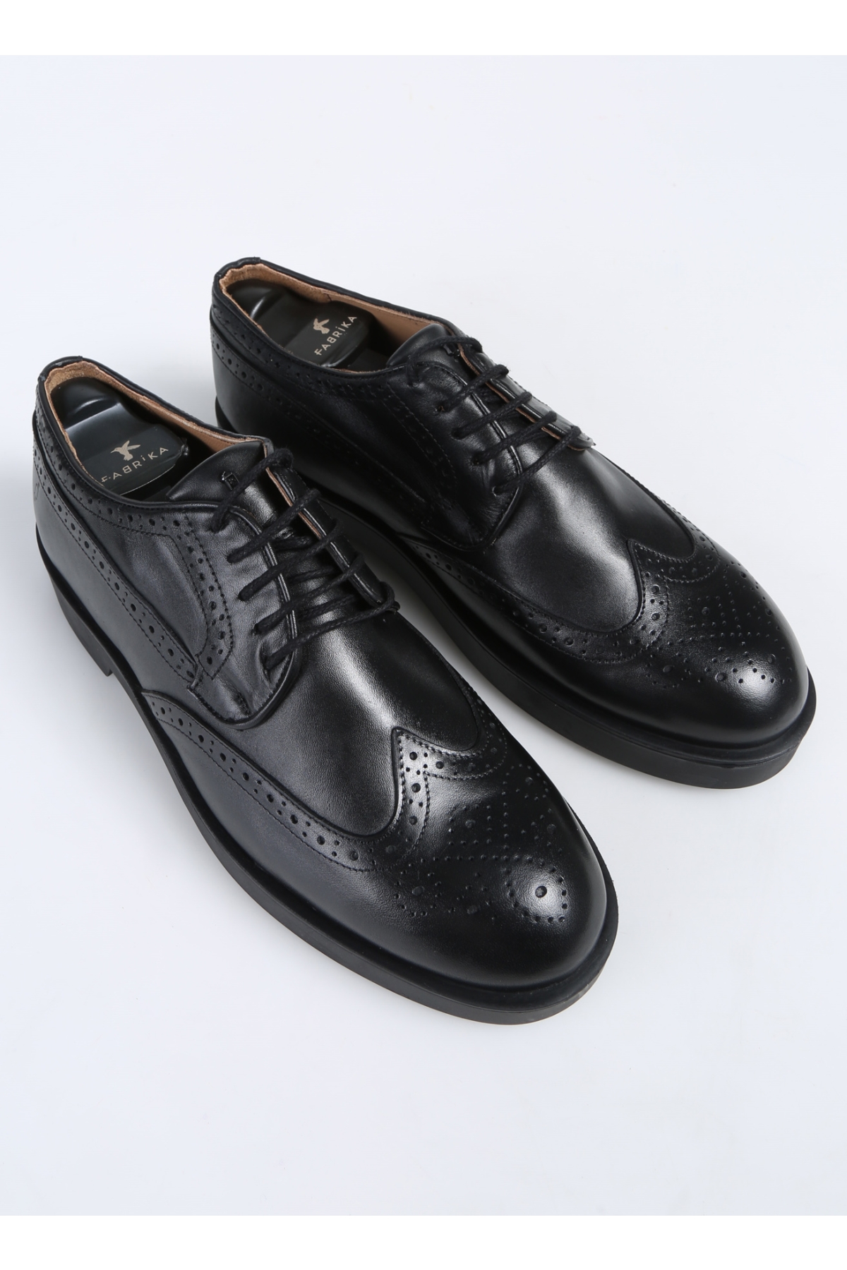Siyah Erkek Deri Klasik Ayakkabı HENEL-ALONZO - Görsel 6