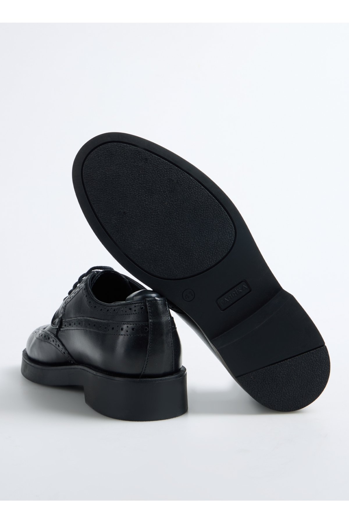 Siyah Erkek Deri Klasik Ayakkabı HENEL-ALONZO - Görsel 13